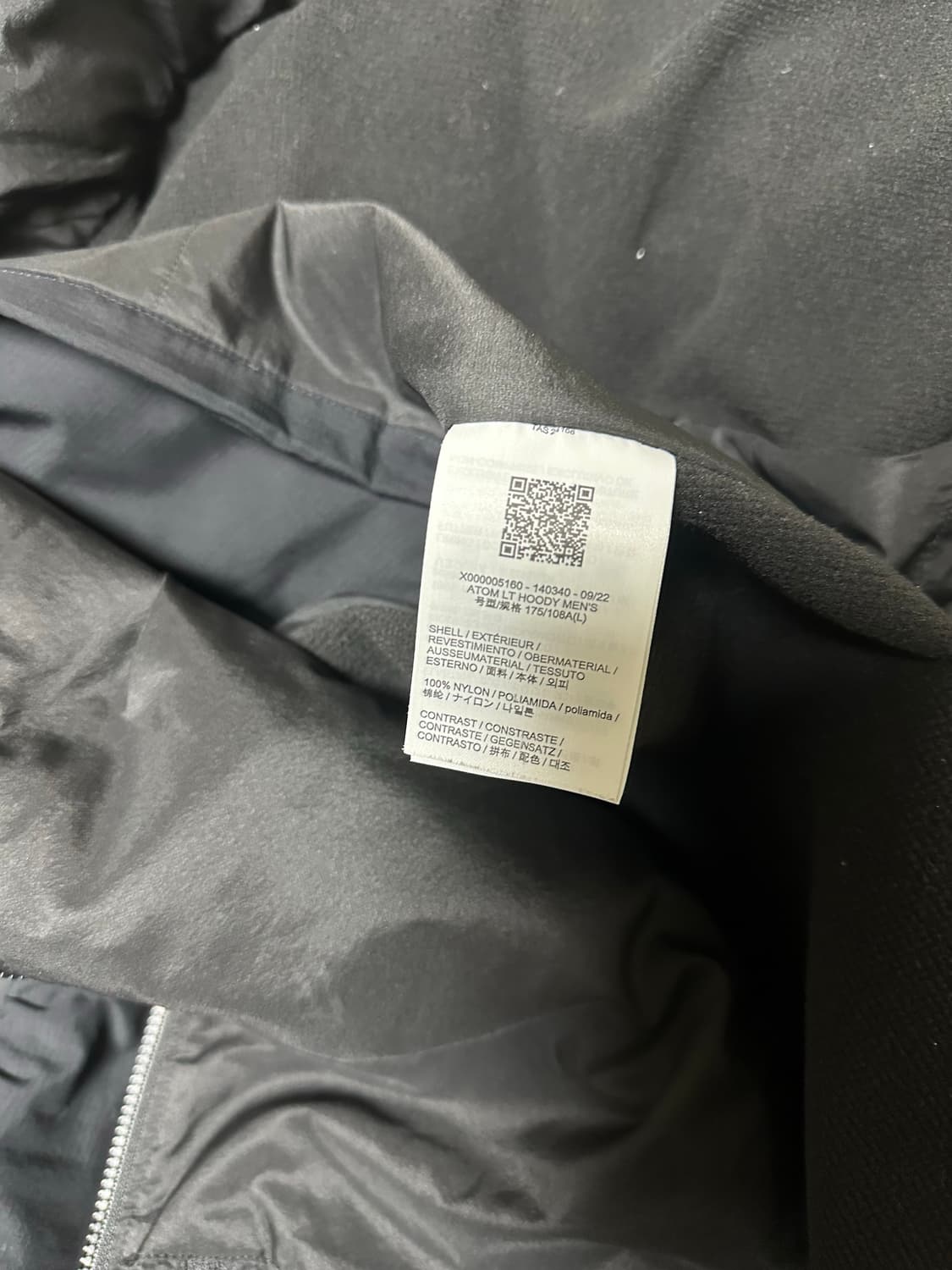 아크테릭스 아톰 후디 lt L 상품이미지6