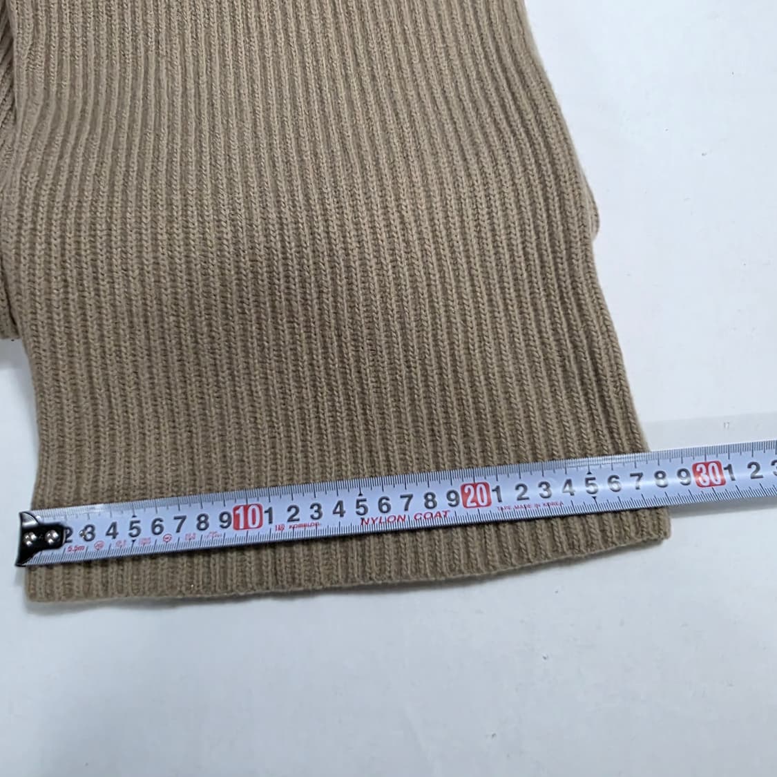 1156 ORR 오르 울 니트 팬츠 베이지 밴딩 팬츠 / 여성 상품이미지5