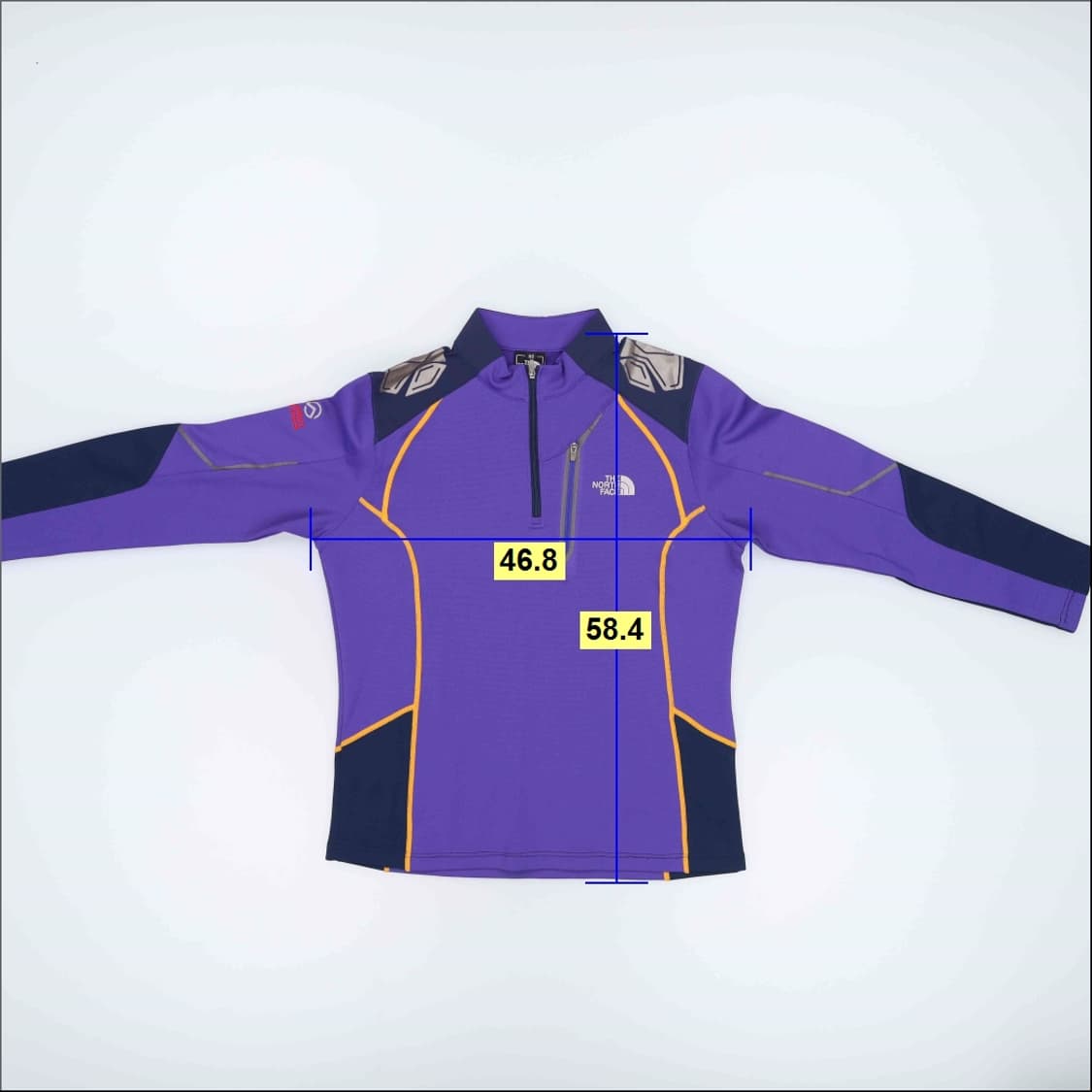 90 노스페이스 여성 반집업 긴팔티 0408H1 상품이미지5