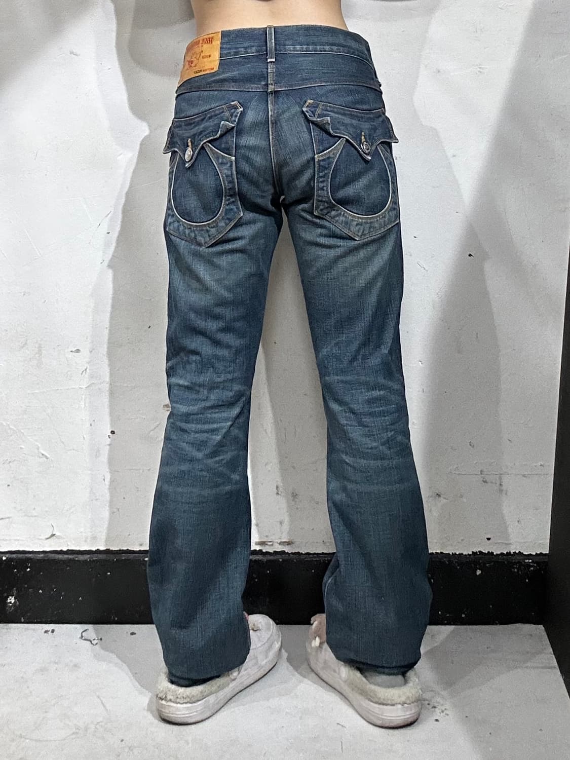 USA 트루 릴리전 RICKY 리키 스트레이트 데님 팬츠 청바지 27 상품이미지1