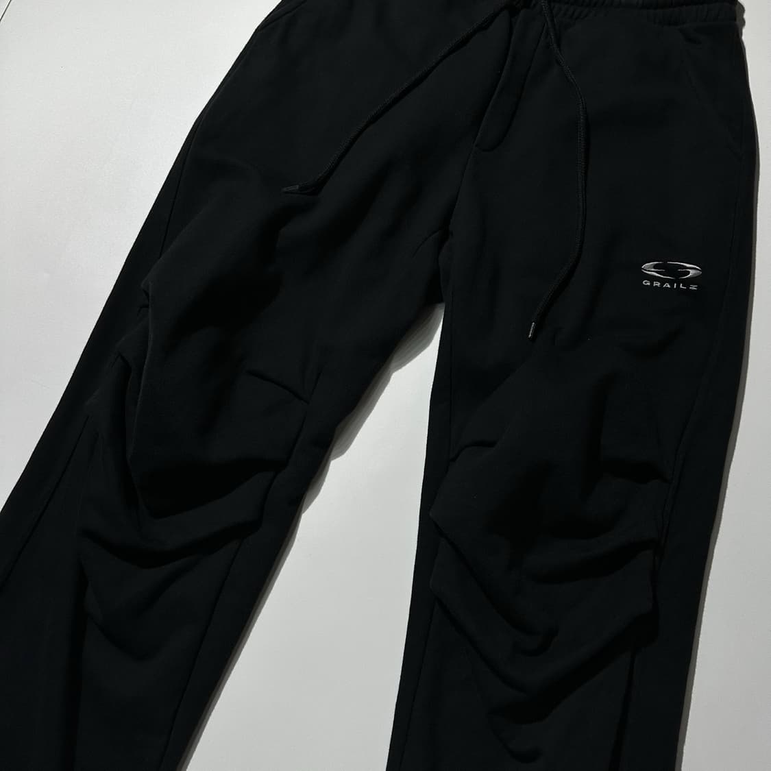 그레일즈 투웨이 스웨트 조거 팬츠 블랙 상품이미지5
