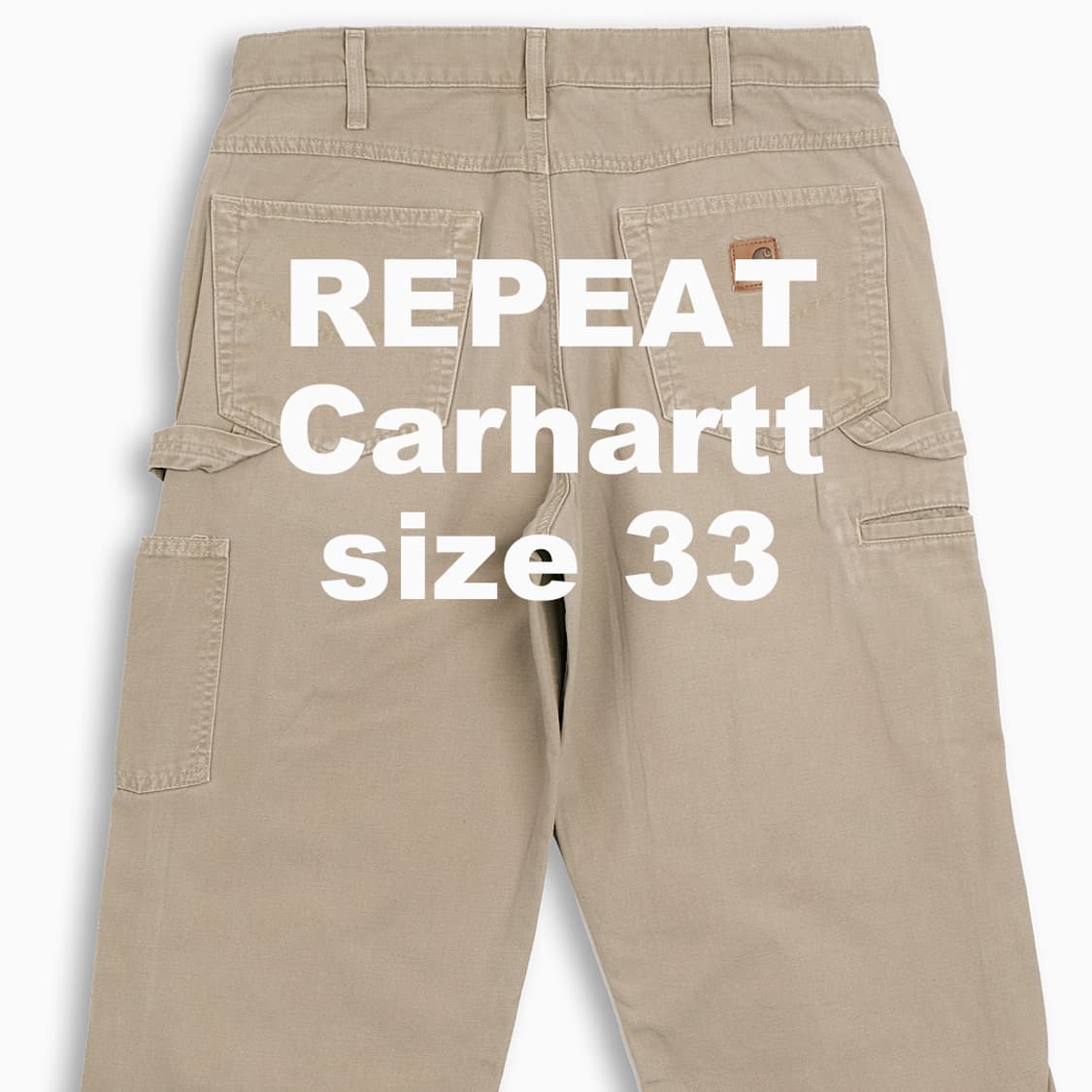 빈티지 칼하트 워크 팬츠 33 인치 CH1593301 상품이미지1