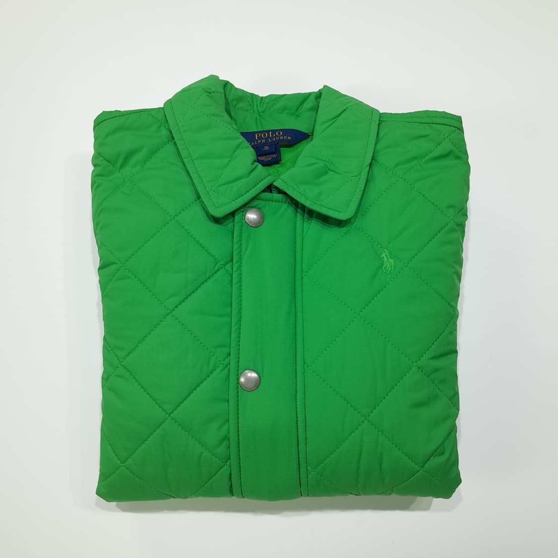 CL100 XL 폴로 다이아몬드 퀄팅 엘보우 패치 자켓 상품이미지10