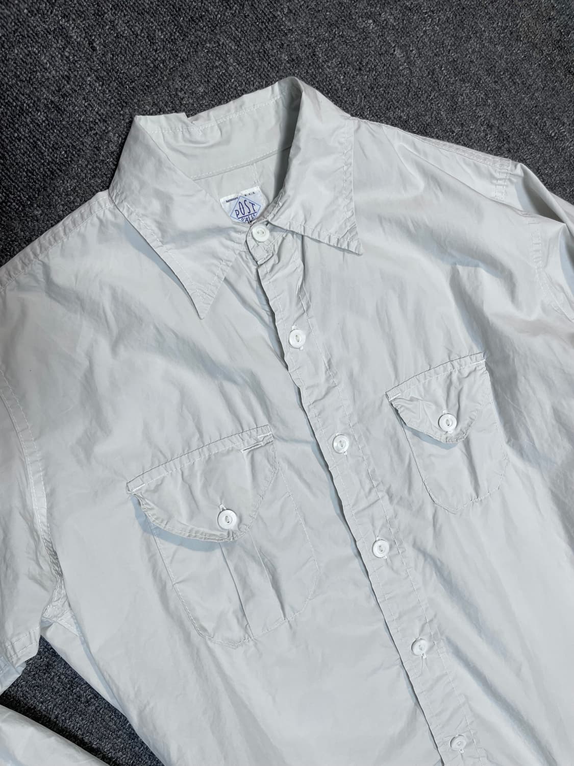 포스트오버롤즈 크루즈셔츠 라이트그레이 M 상품이미지2