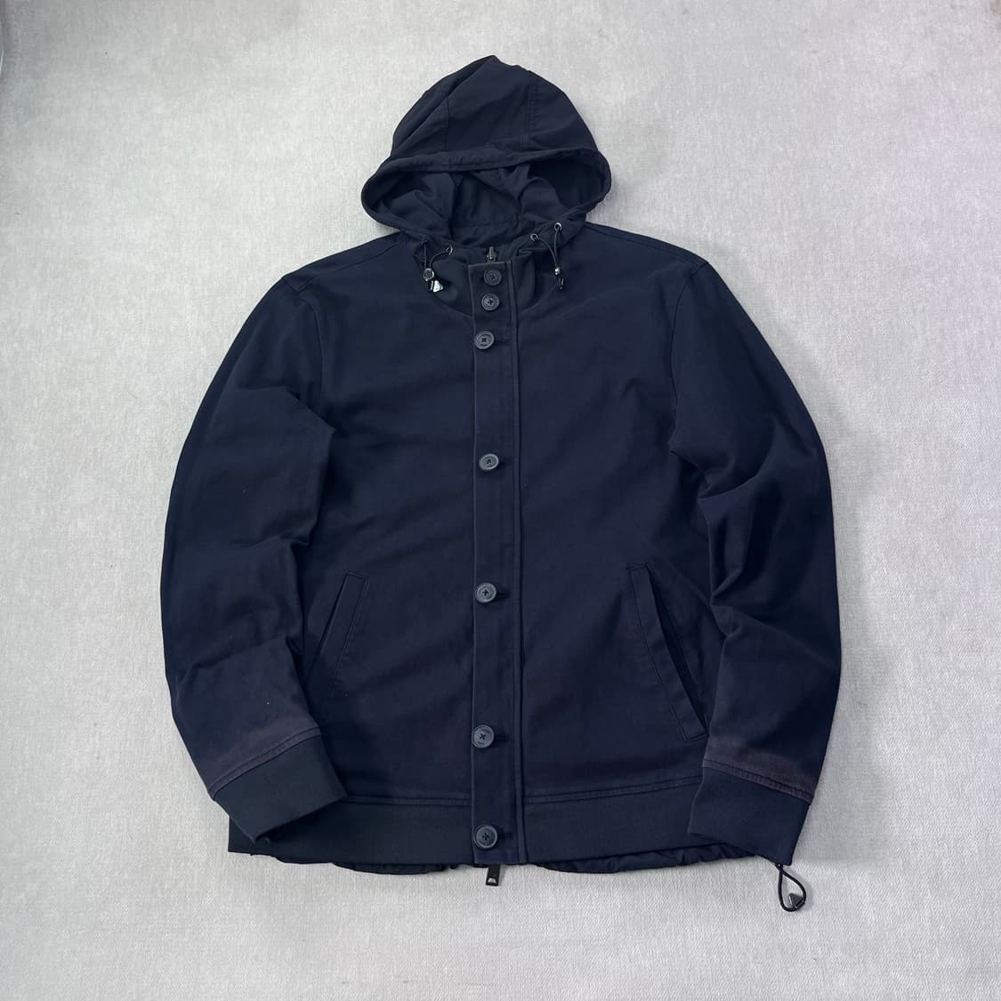 95 알마니 진스 리버시블 양면 후드집업 상품이미지2