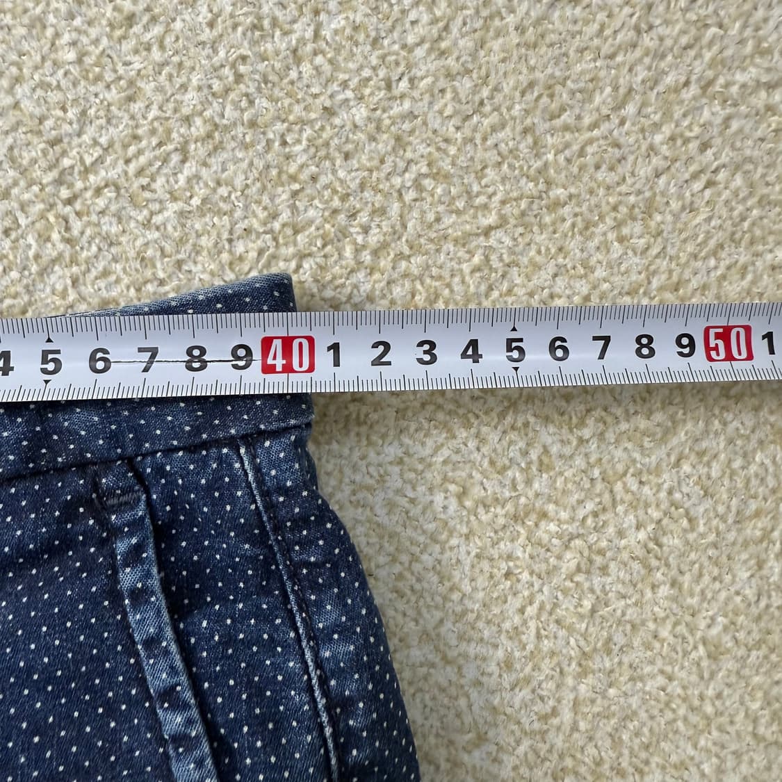 [31/32] 타미힐피거 도트패턴 데님팬츠 1231T1 상품이미지5