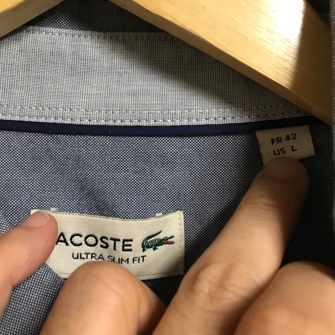 라코스테 데일리  단색셔츠 상품이미지3