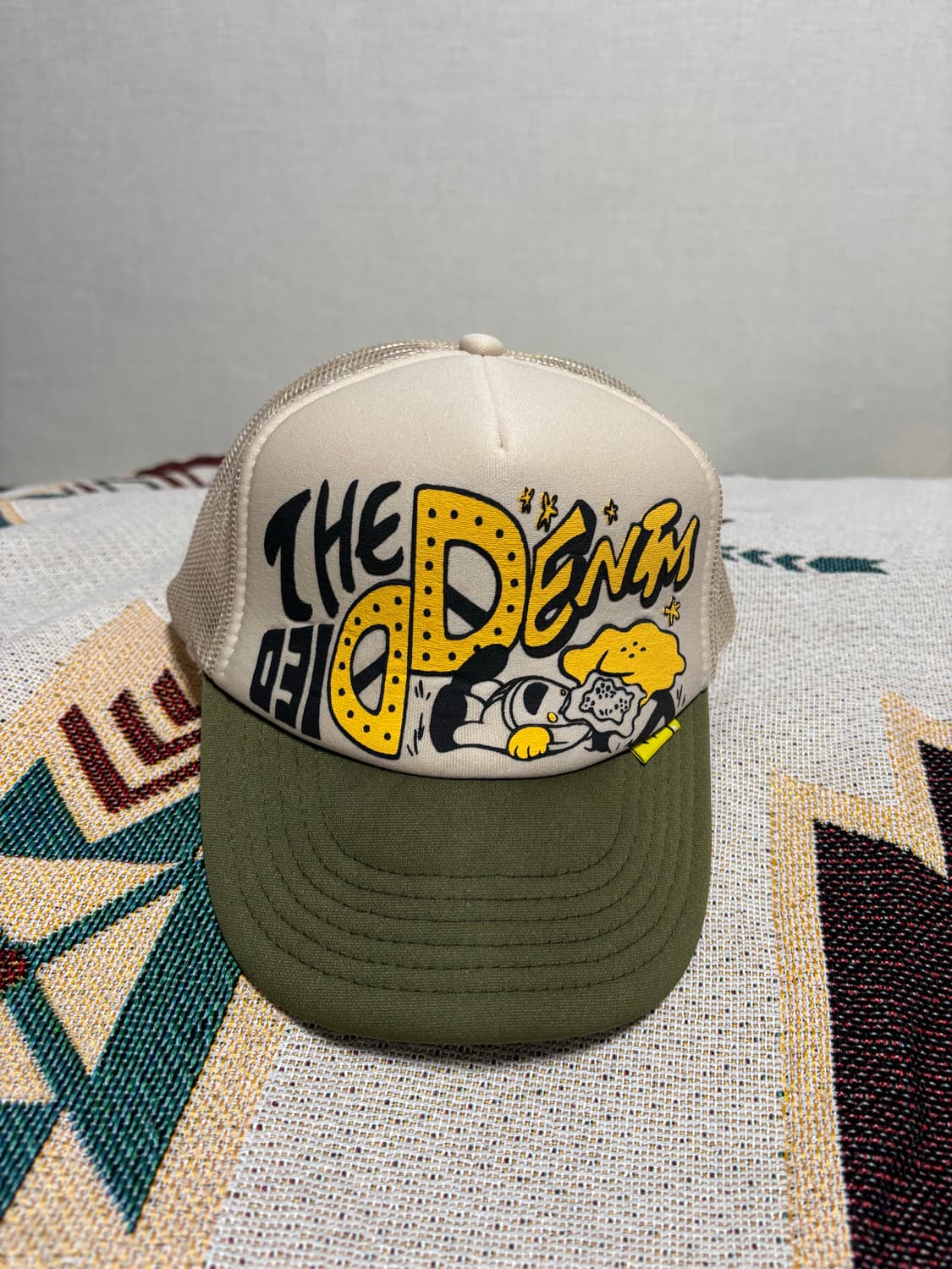 Kapital 데님 다이드 트러커 캡 상품이미지1