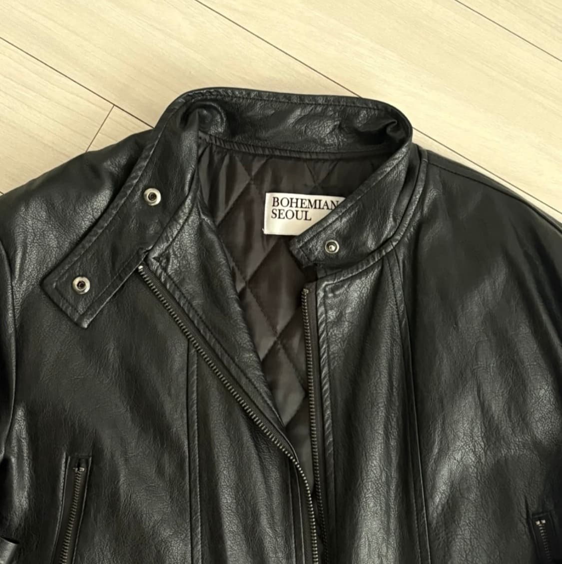 리뉴얼전 보헤미안서울 투웨이 바이커자켓 상품이미지2