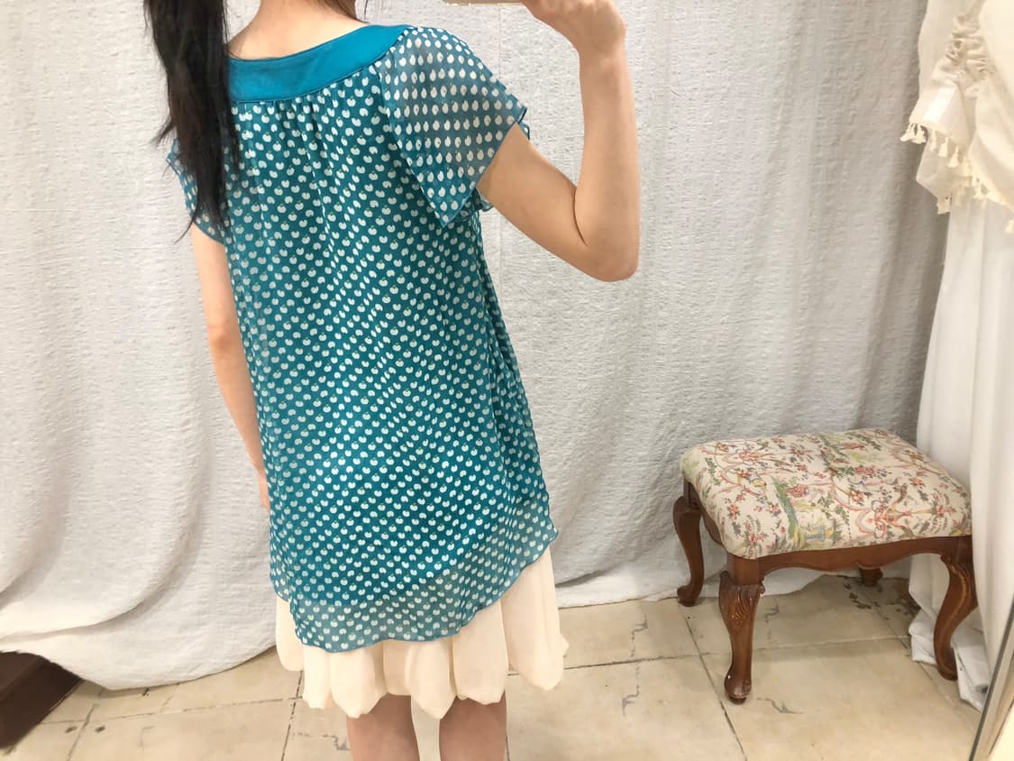 Blue apple blouse 상품이미지4