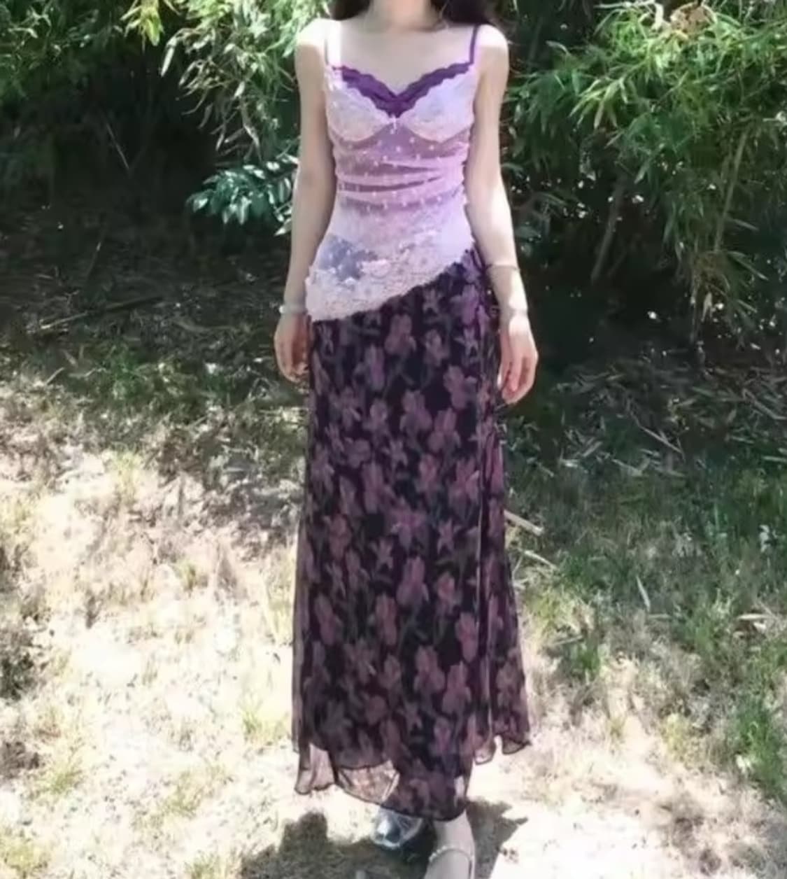 🍏 입자마자 분위기 여신 가눙...✨️ 빈티지스커트 🌿🍏 상품이미지2