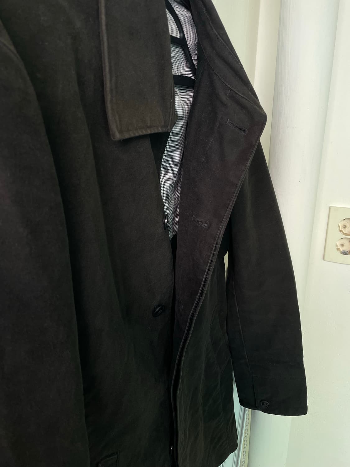 미카엘 클라인 옴므 코튼 발마칸코트 48 상품이미지4