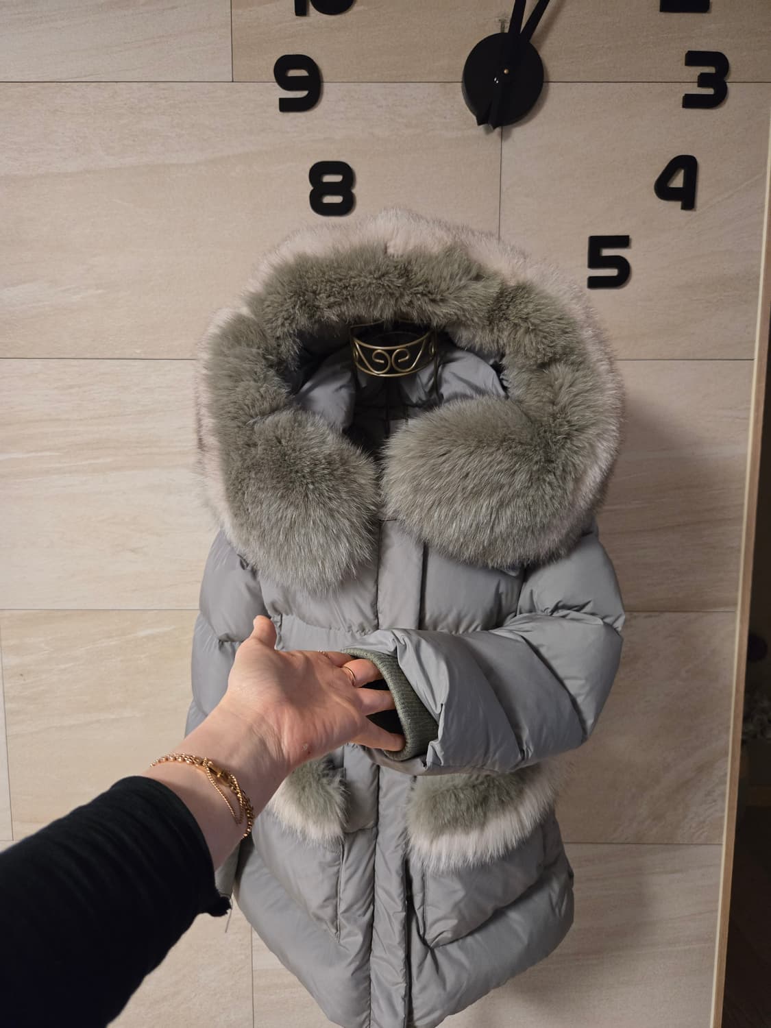 [55/m] 에고이스트 사가폭스 밸트 구스 패딩 상품이미지3