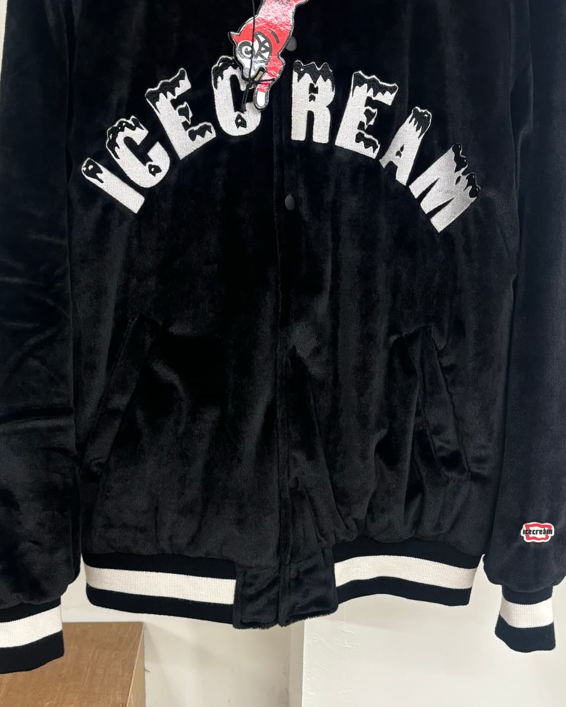 빌리네어보이즈클럽 bbc 퍼 바시티 자켓 상품이미지5