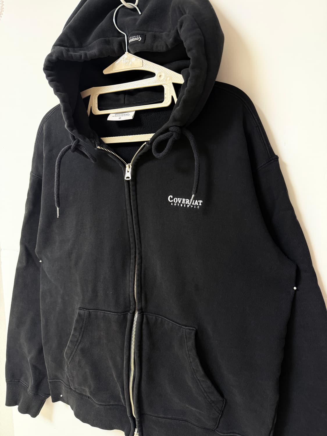 🖤 커버낫 후드집업 L 블랙 상품이미지2