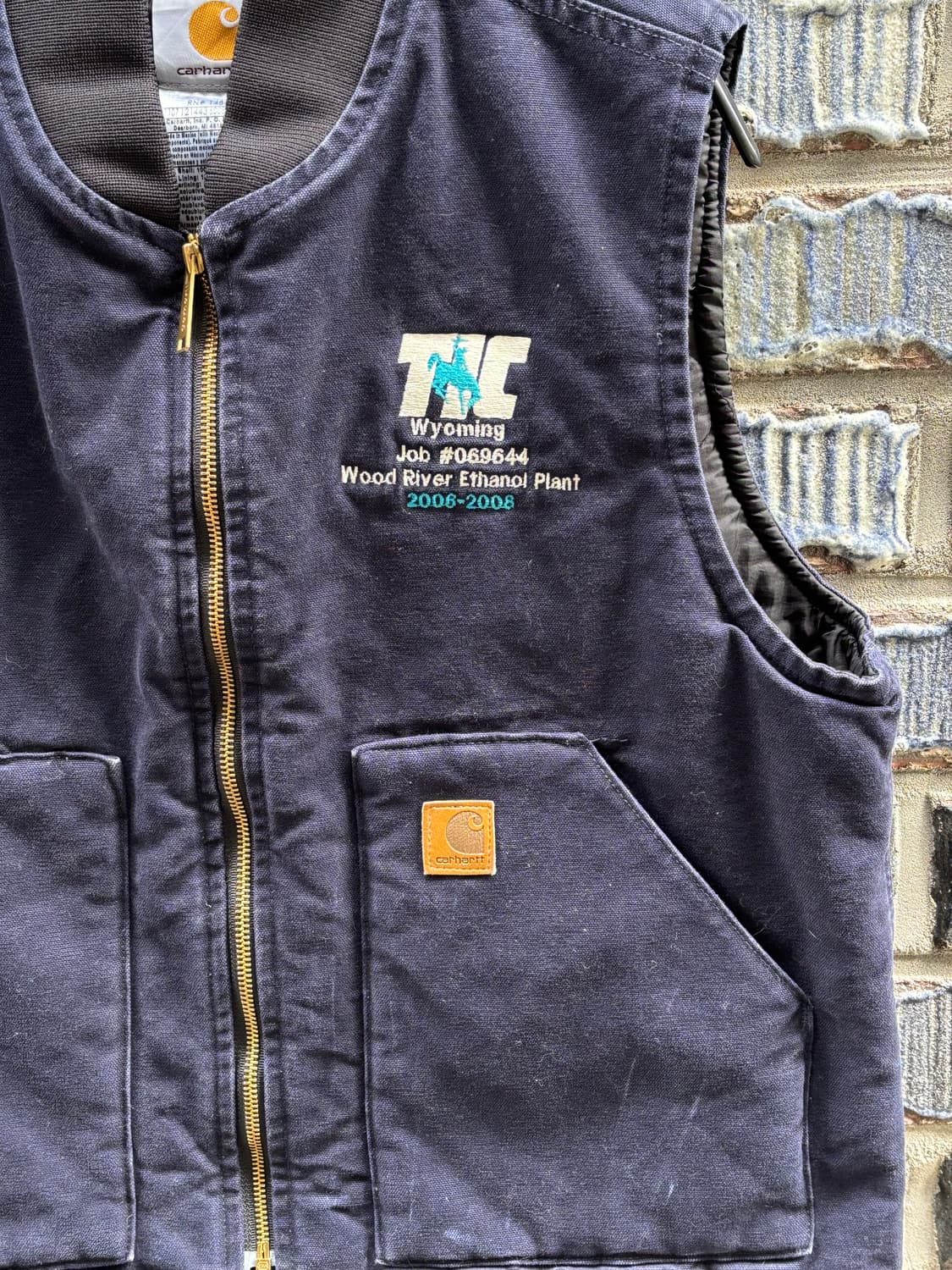 칼하트 v02 샌드스톤 덕 베스트 상품이미지3