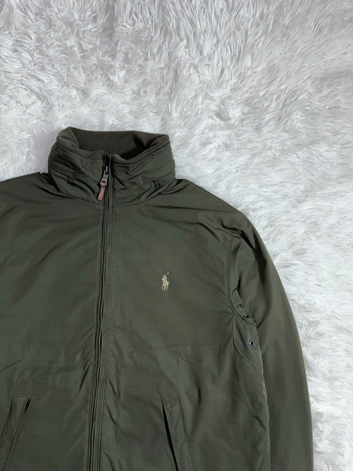 폴로 랄프로렌 카키 포니 폴리쉘 자켓  상품이미지5
