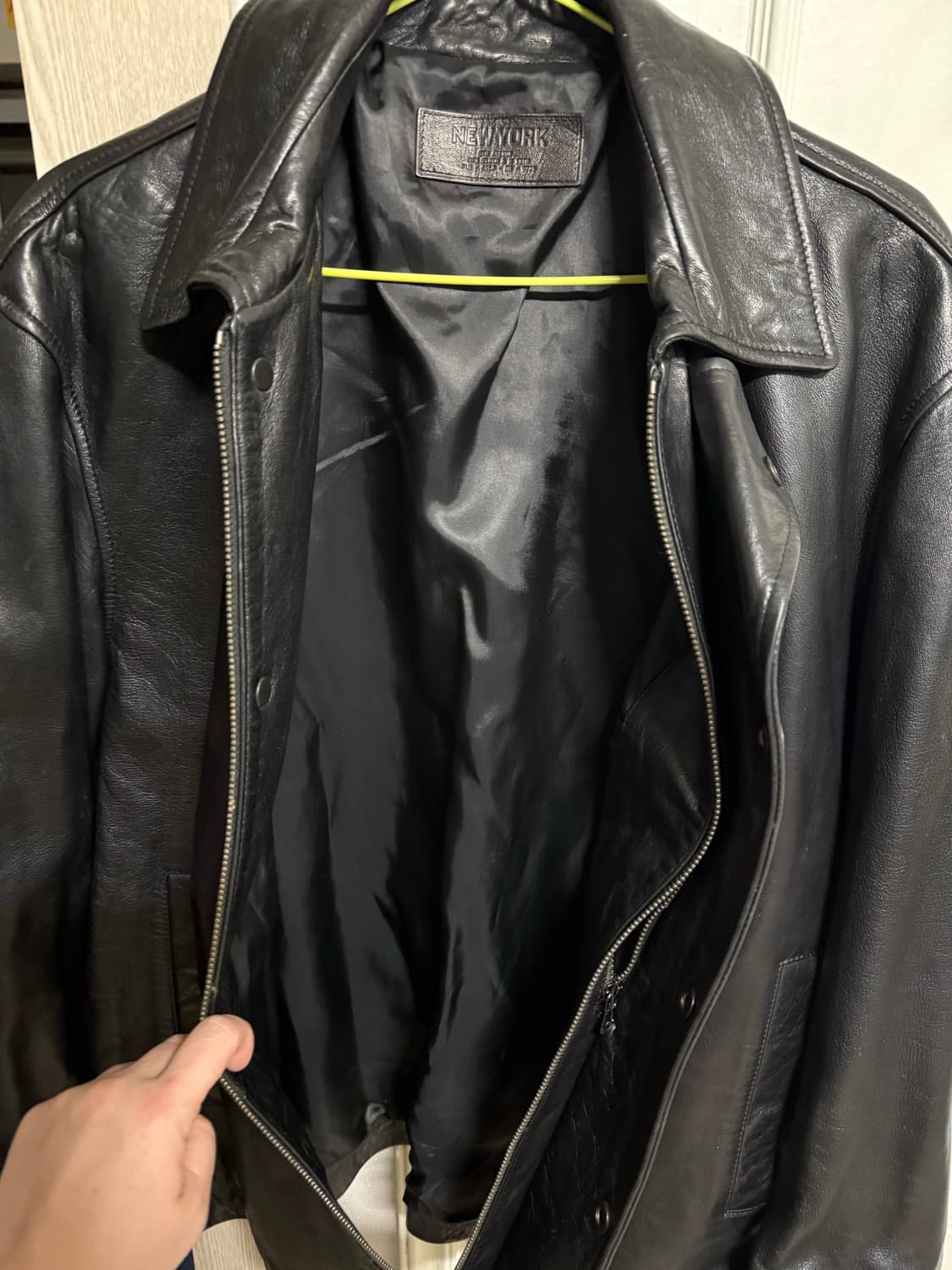 남자양가죽자켓 상품이미지5