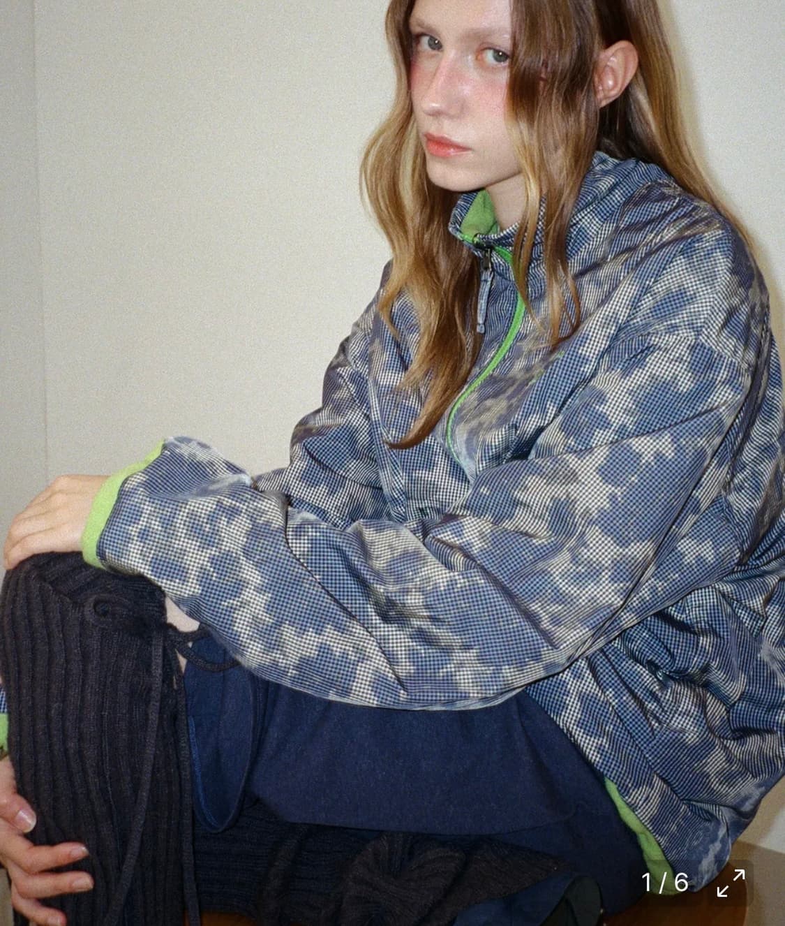 포에브 Flower Reversible Fleece Jacket 상품이미지1