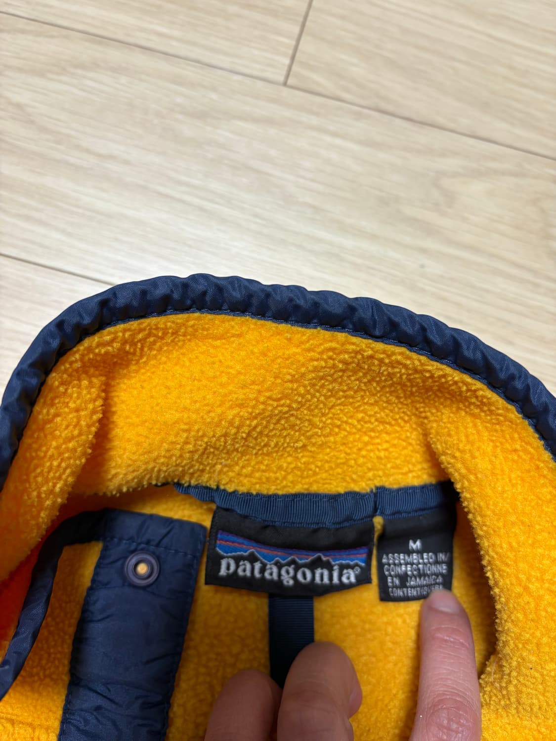 파타고니아 신칠라 옐로우 빈티지 M 상품이미지3