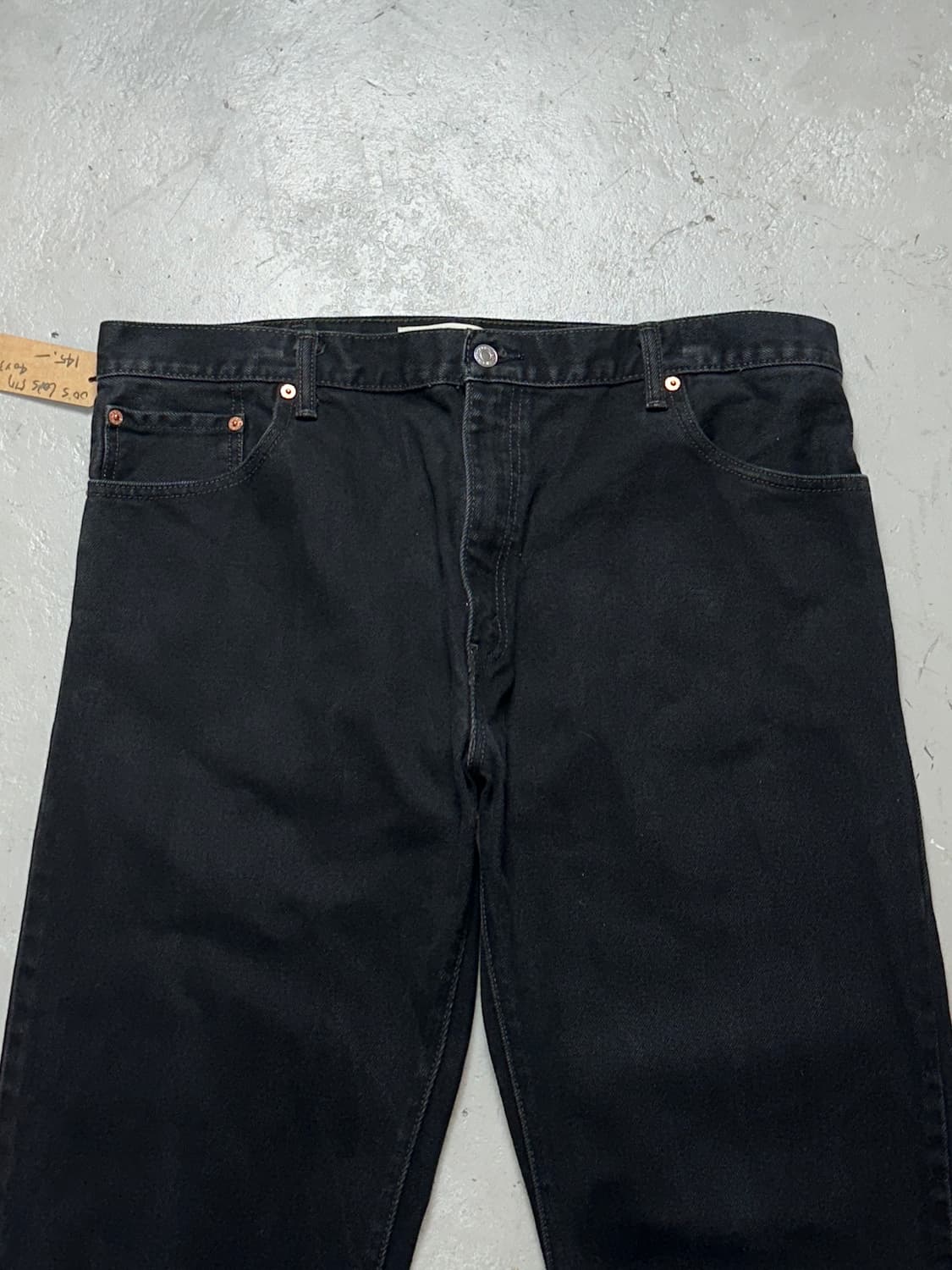 00’s 리바이스 517 블랙 부츠컷 플레어진 상품이미지5