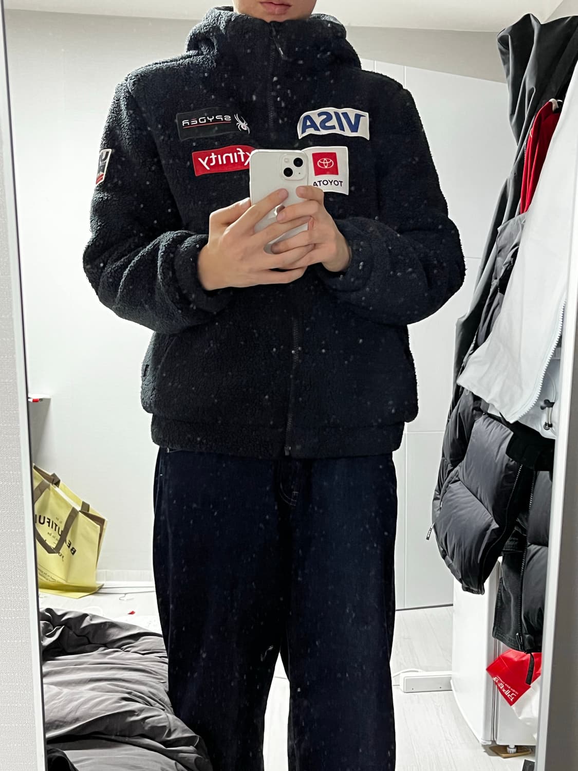 스파이더 후리스 자켓 m 상품이미지1