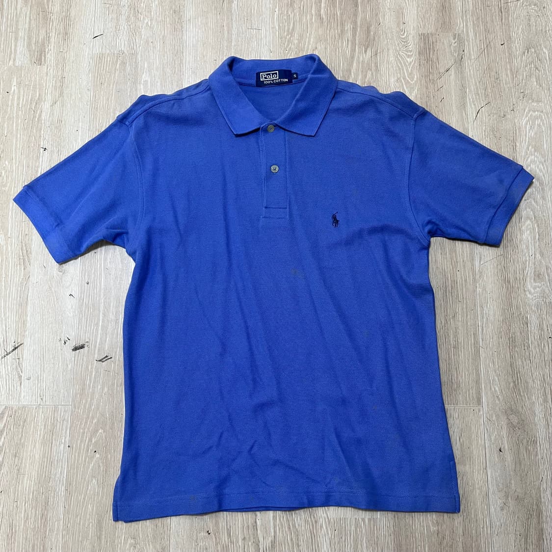 폴로 랄프로렌 남성 코튼 PK 반팔 카라티 S/90 상품이미지1