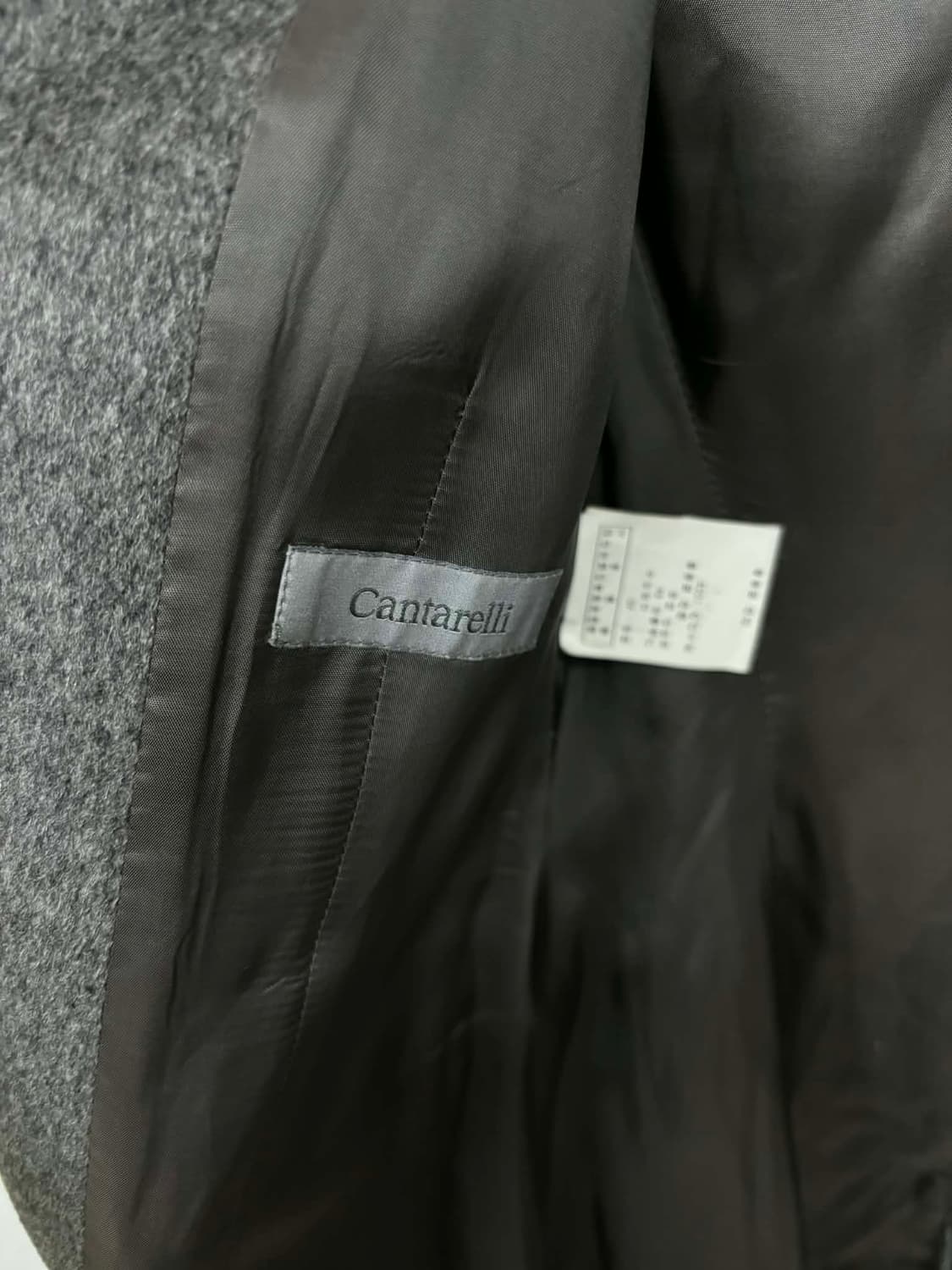 [40] Cantarelli 칸타렐리 캐시미어 100% 울 3버튼 테일러 상품이미지6