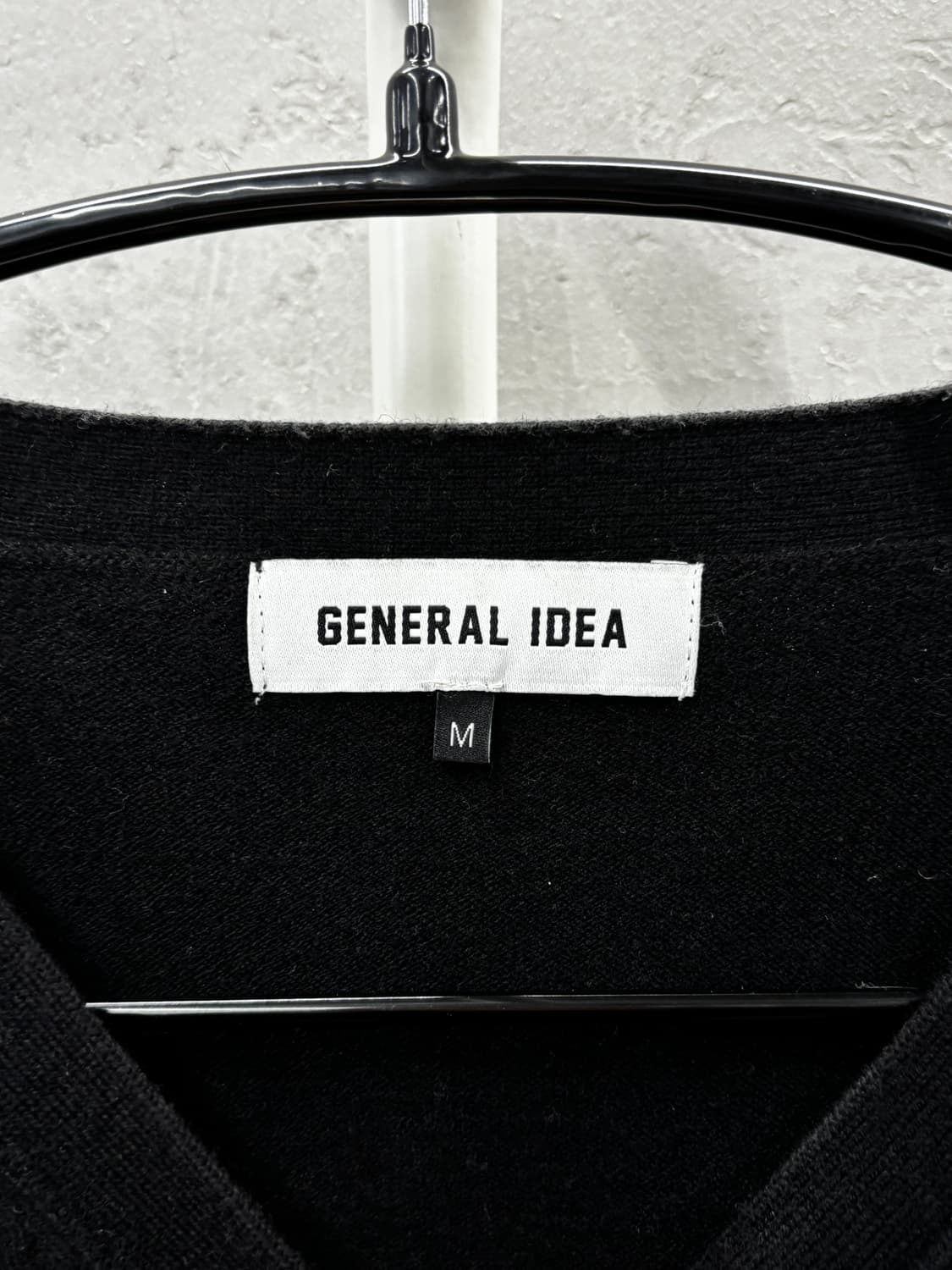 제네럴아이디어 블랙 가디건 M 상품이미지4