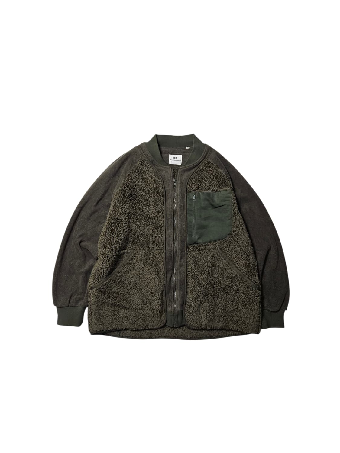 유니클로 화이트마운티니어링 집업 후리스 XL 상품이미지1