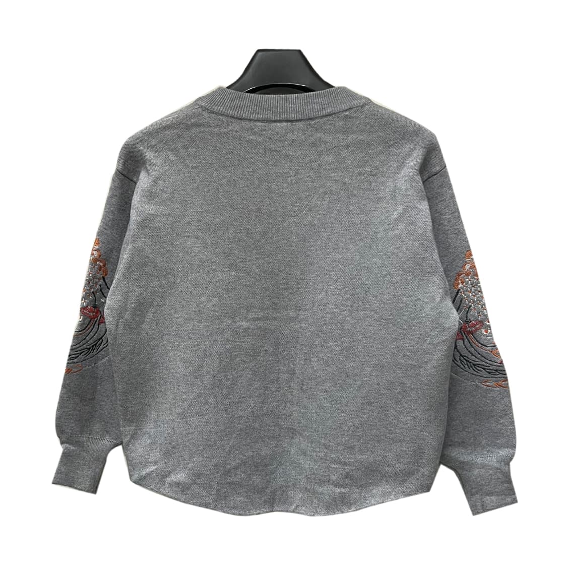 VTG 빈티지 플라워 자수 니트 집업 가디건 FREE 상품이미지2