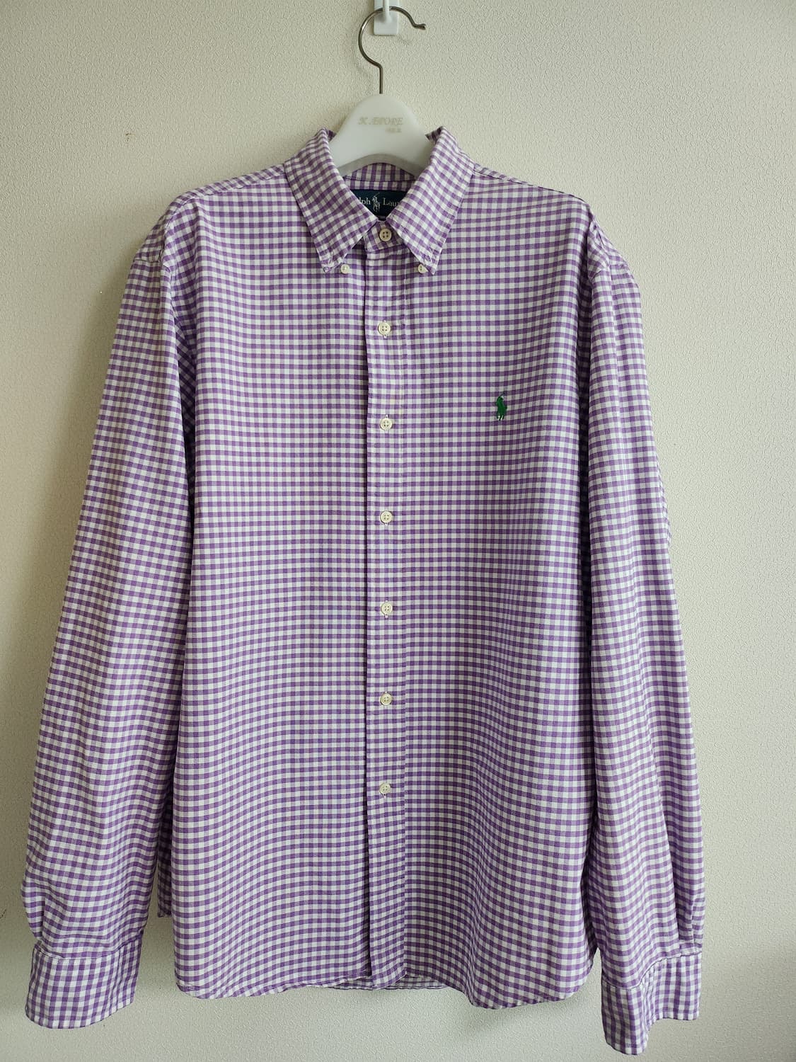 폴로랄프로렌 깅엄체크셔츠 (L 상품이미지2