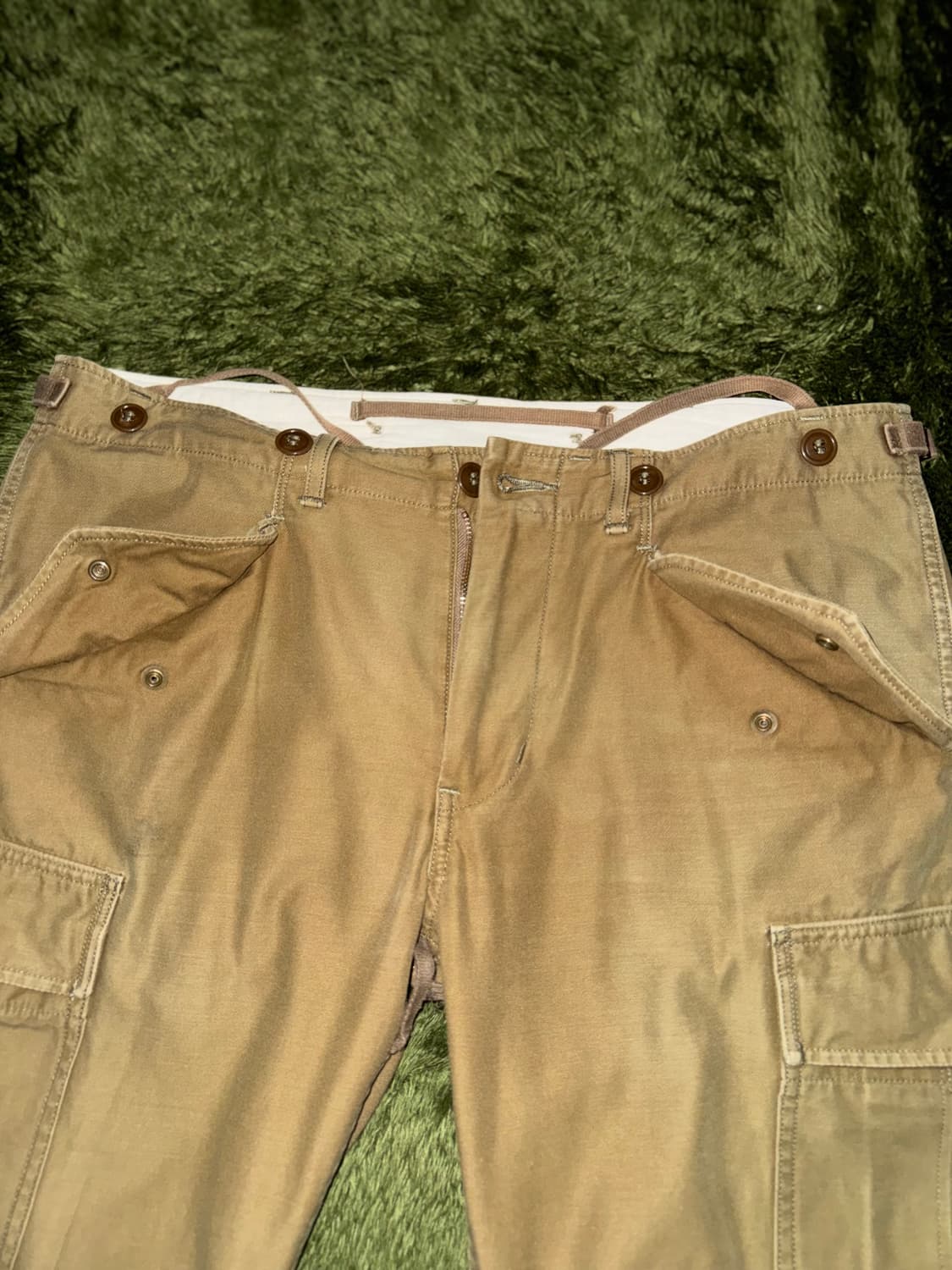 [L] 에드윈 재팬 헤비 코튼 M51 밀리터리 코튼 카고 팬츠 상품이미지3