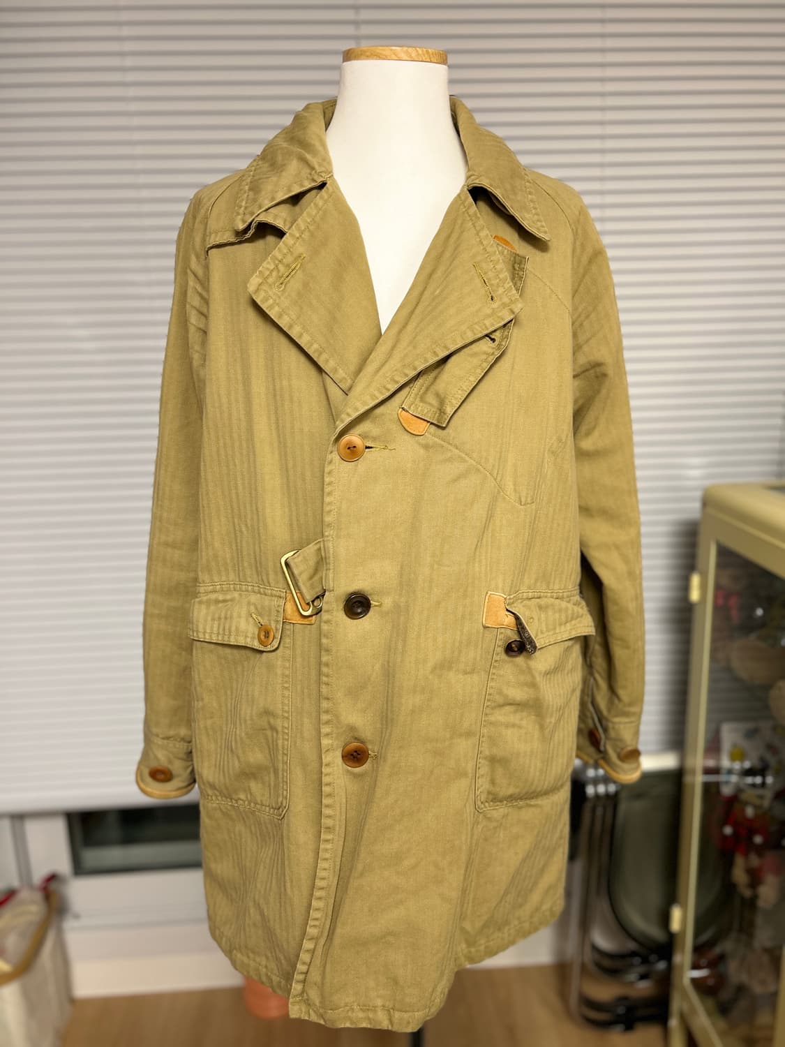 비즈빔 visvim 헨디 베이지 트렌치 코트 2 상품이미지1