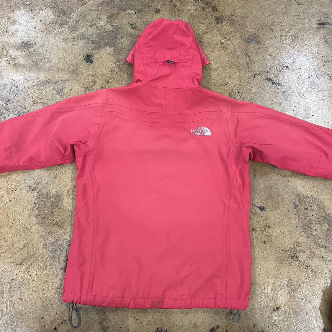 [정품/M] 노스페이스 바람막이 핑크색 후드 자켓 b18 상품이미지3