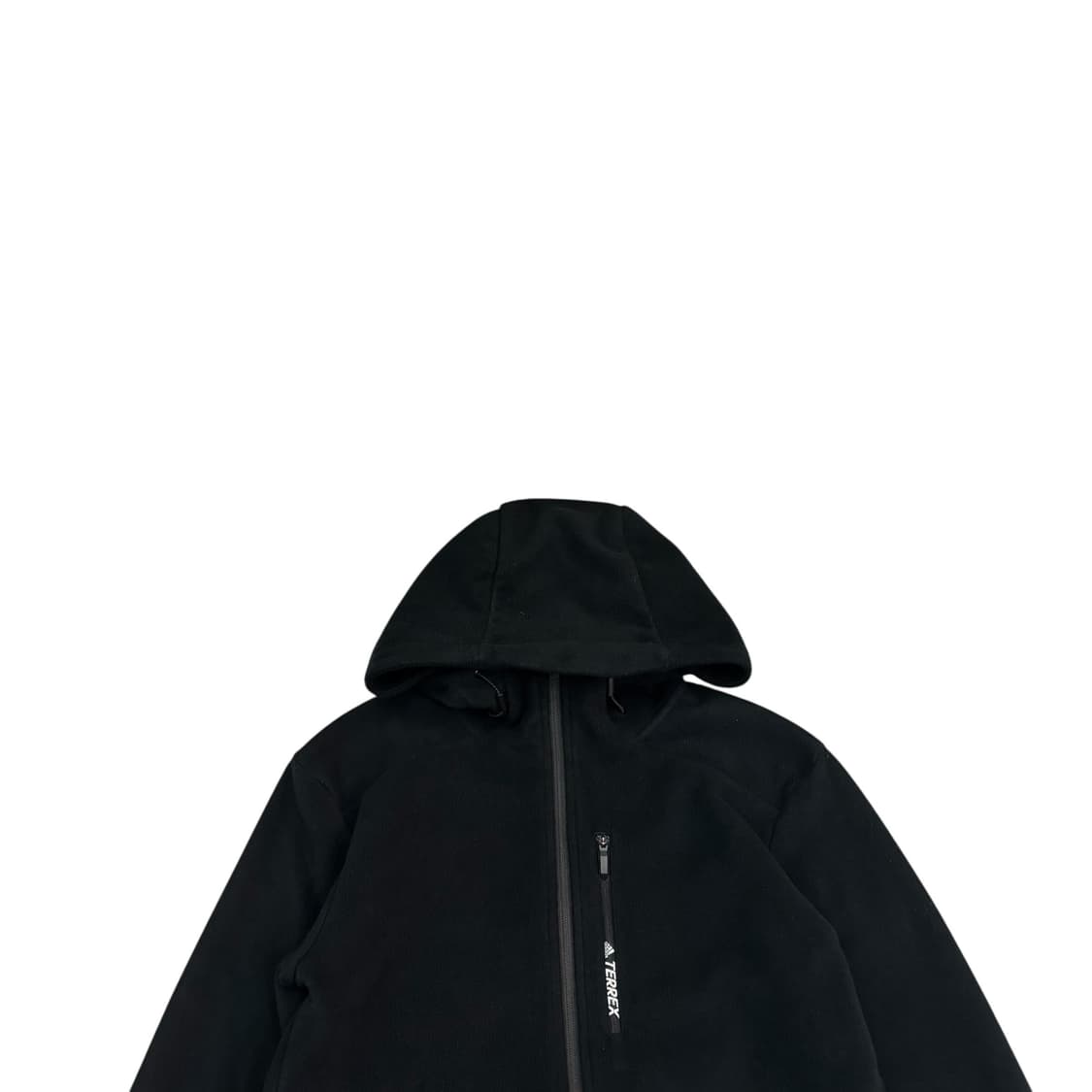 아디다스 블랙 테렉스 플리스 후드 집업 상품이미지2