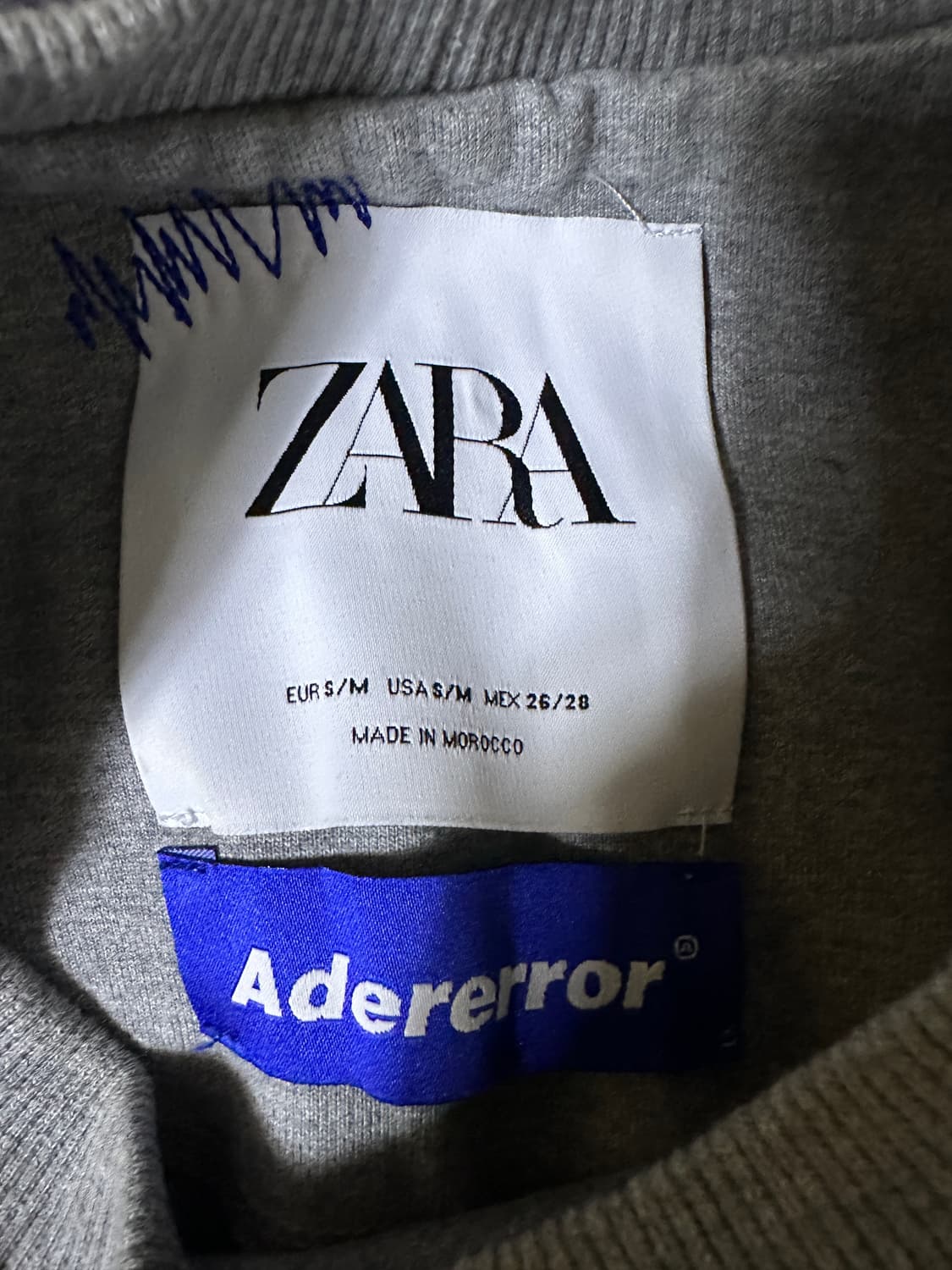 s-m) 자라 아더에러 맨투맨 스웻셔츠 상품이미지3