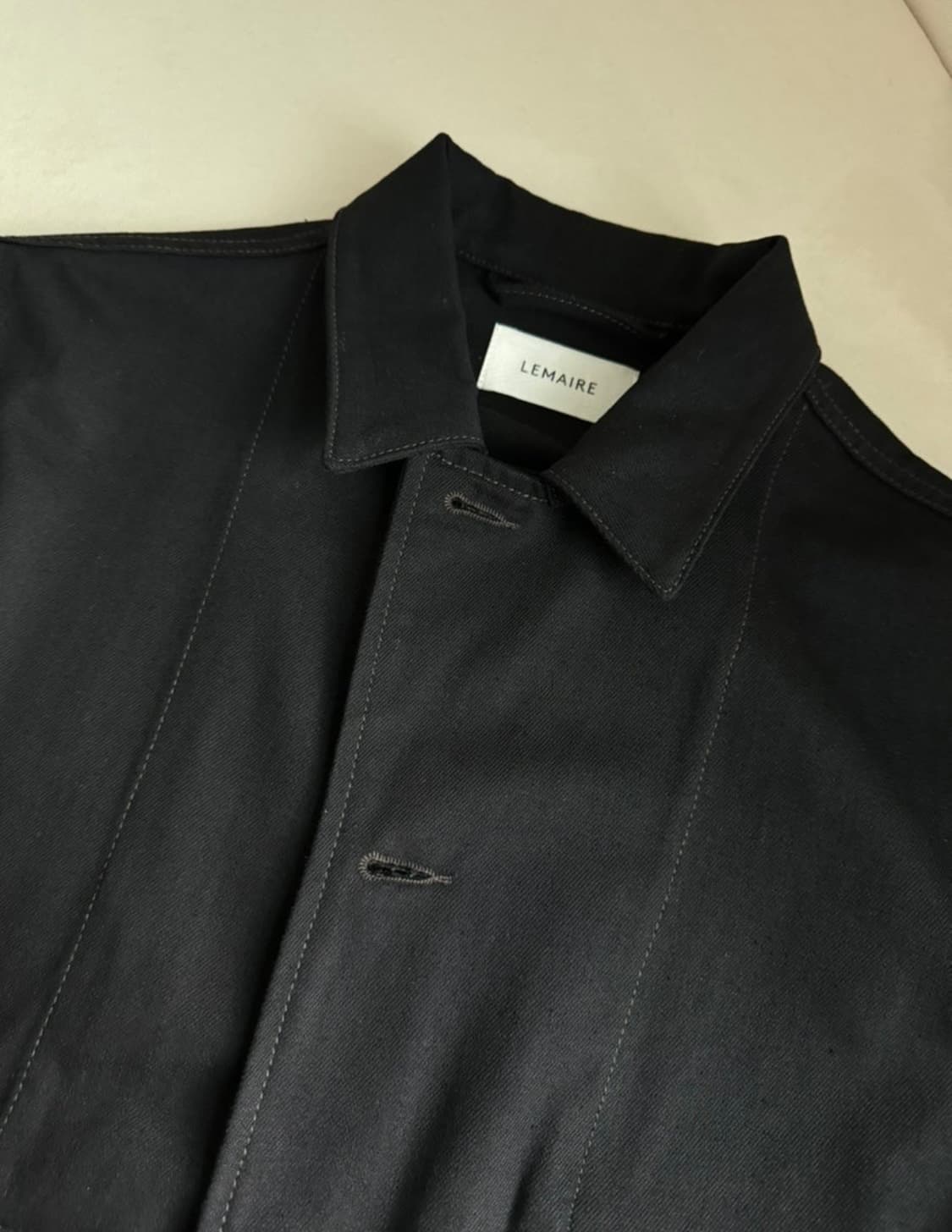 마지막가격)르메르 박시 데님자켓 xs 상품이미지3