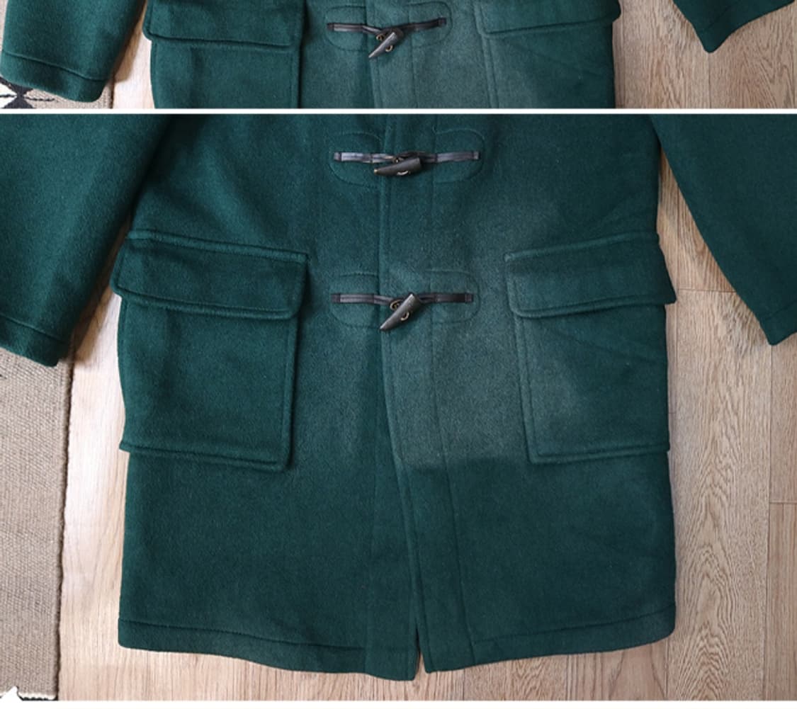 영국산 gloverall 글로버올 더플코트 미사용 색바램

미사용 상품이미지4