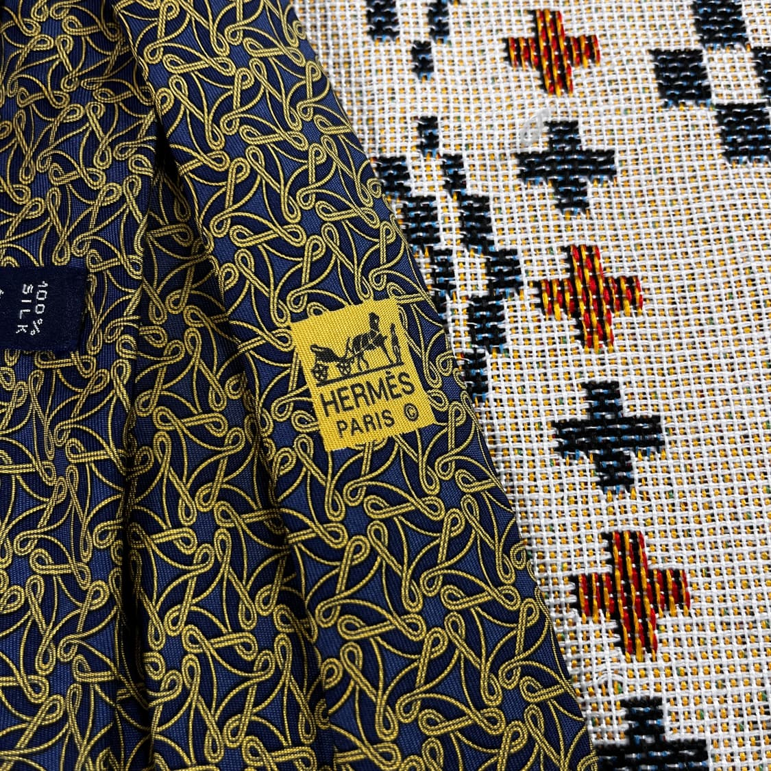 에르메스(FRANCE) 실크넥타이 상품이미지5