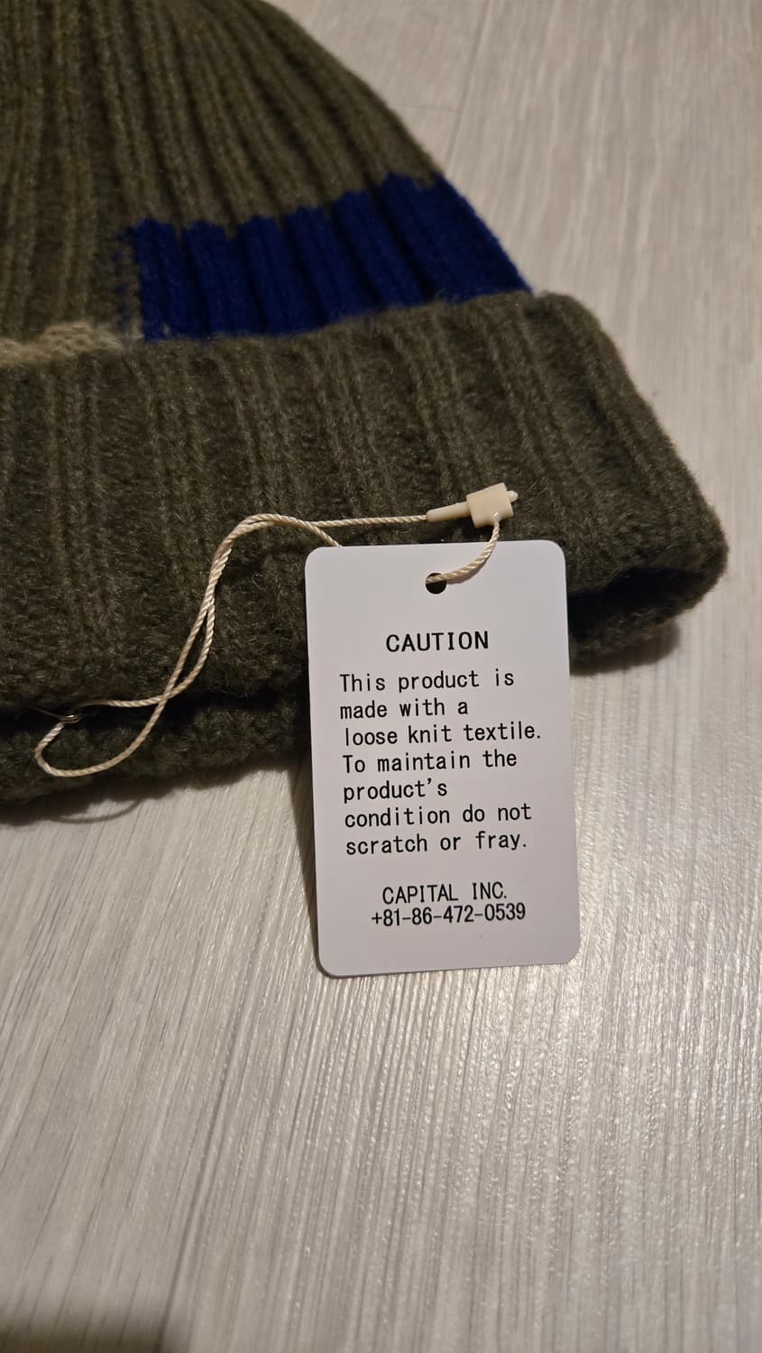 [Kapital] 5G Wool Tugihagi Knit beanie 상품이미지3
