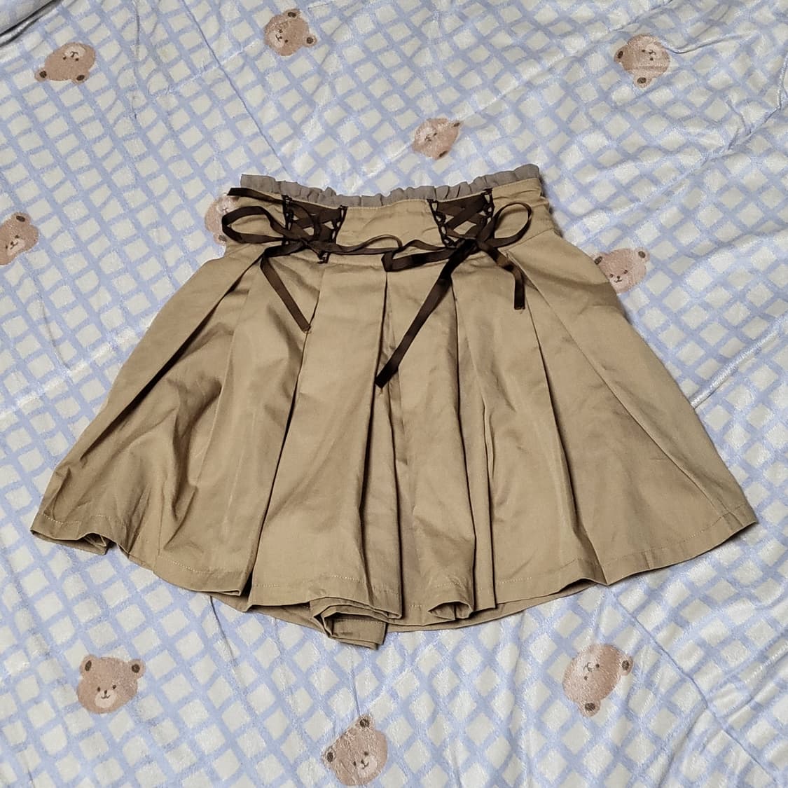 axes femme 엑시즈팜 플리츠 스커트 큐롯 팬츠 치마바지 상품이미지1