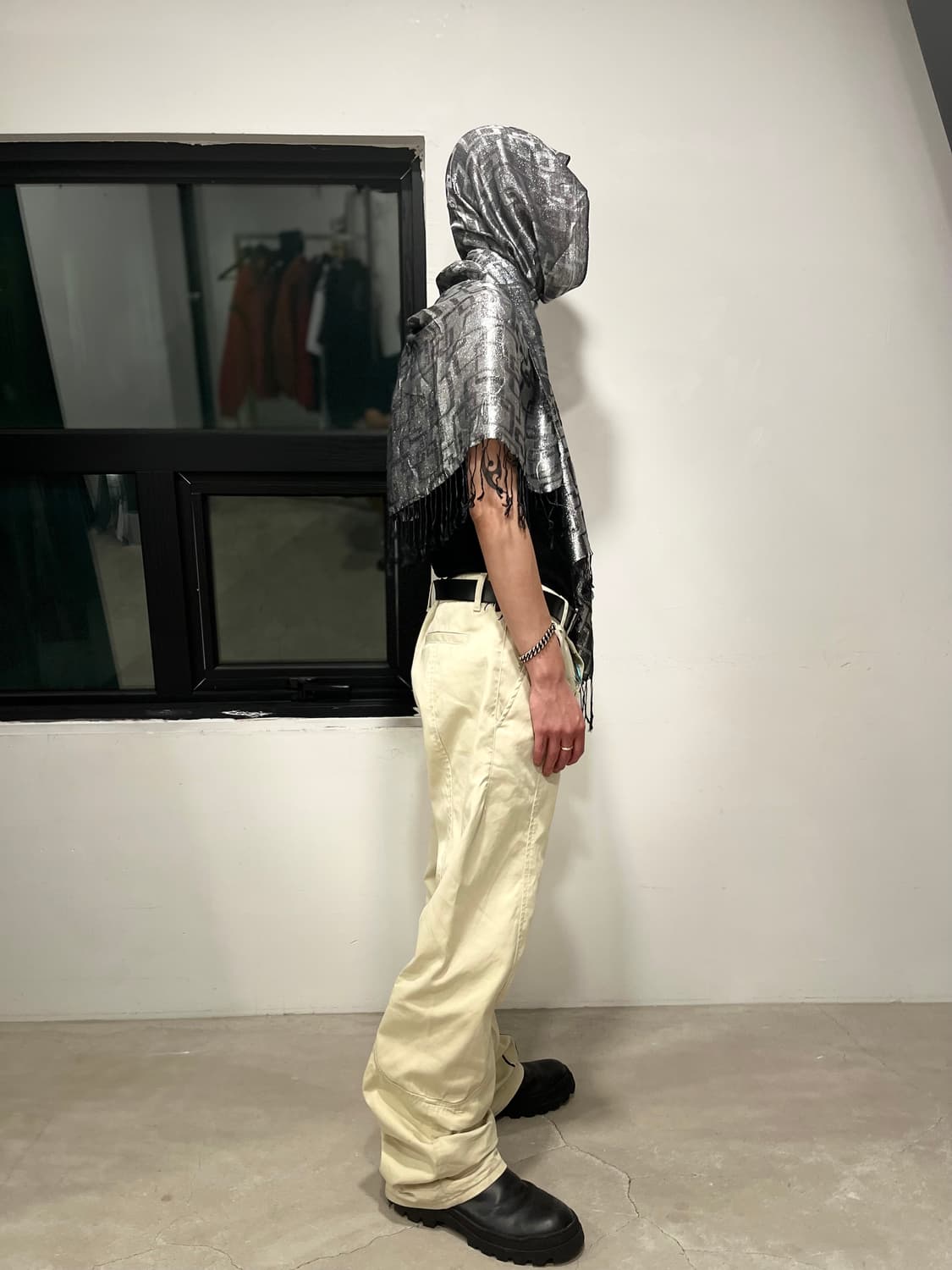 Glitter Pattern Muffler 상품이미지2