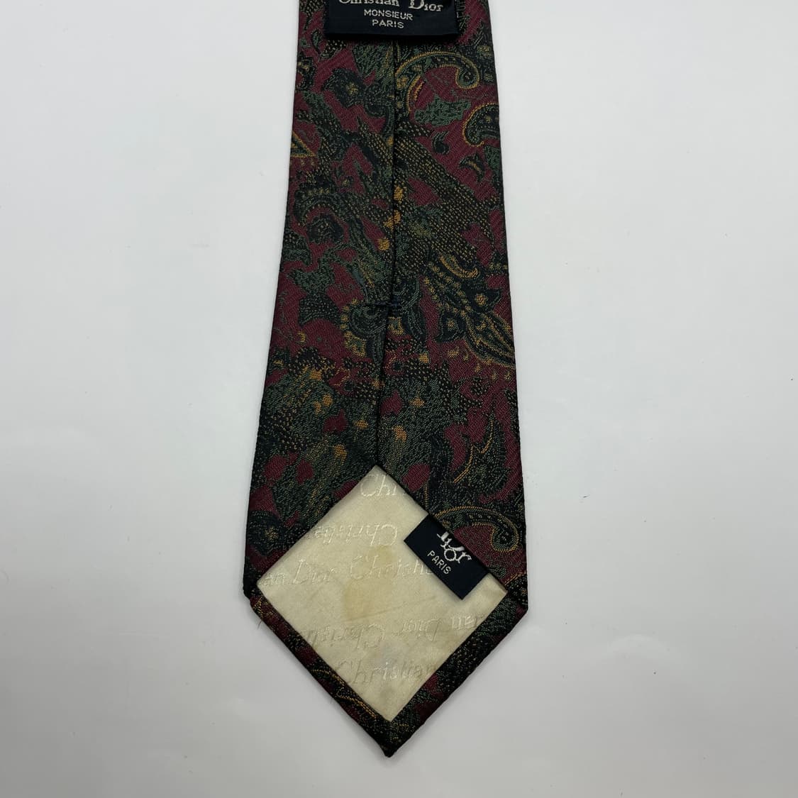 530) (Christian DIOR) 크리스찬 디올 패턴 넥타이 상품이미지2