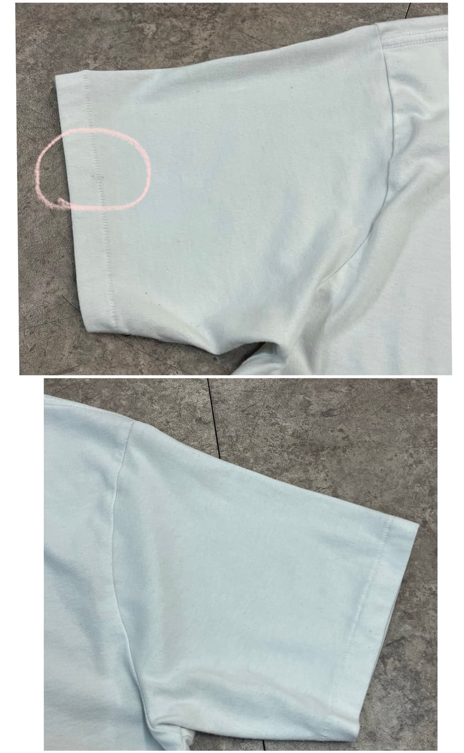 베이프 ABC 카모 컬리지 반팔티 화이트 M #csz3928 상품이미지10