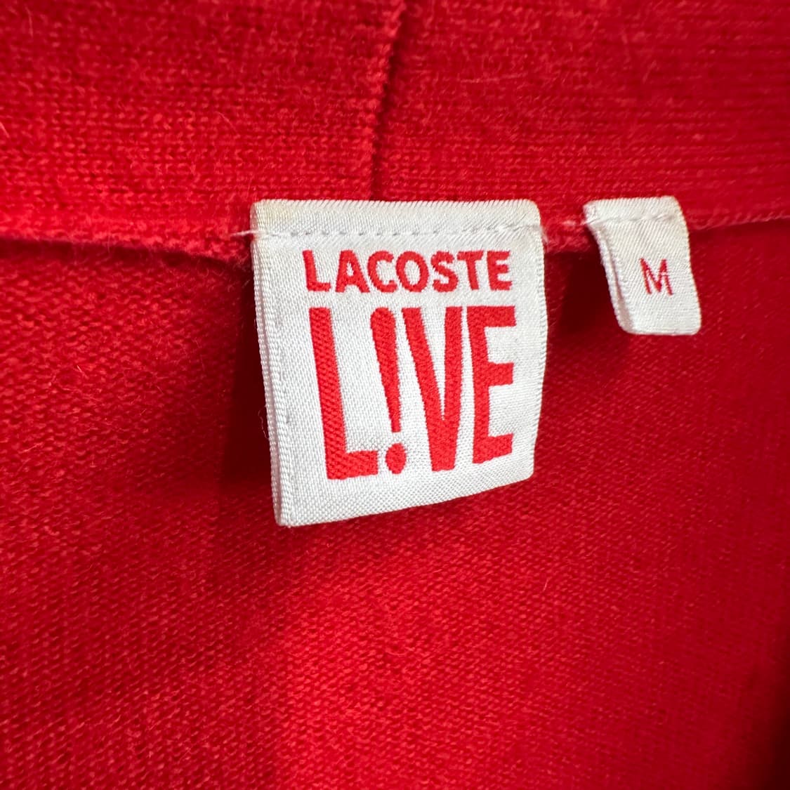 95 라코스테 여자 울 캐시미어 니트 가디건 상품이미지3