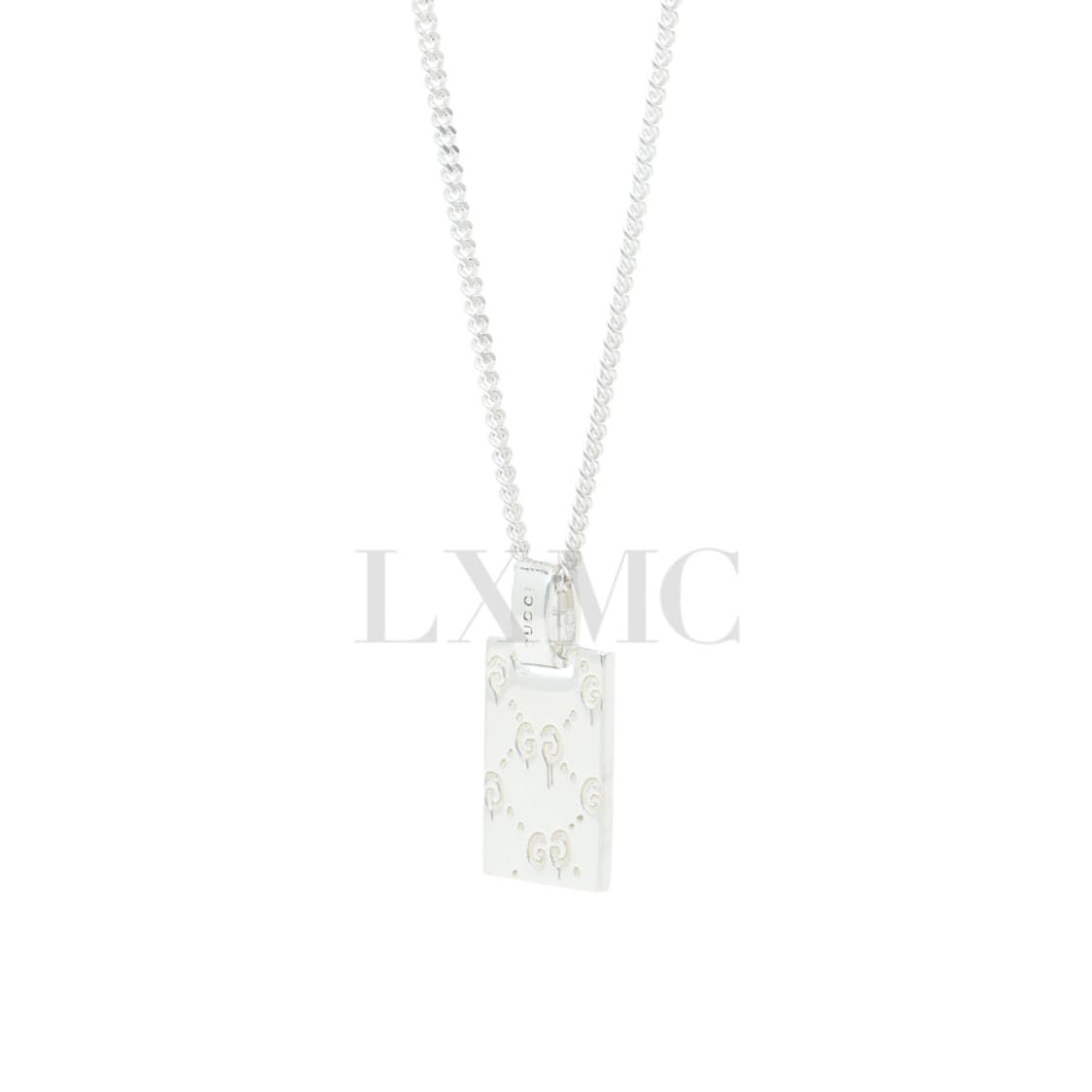 구찌 고스트 실버 목걸이 GG 펜던트 체인 네크리스 455315 상품이미지4