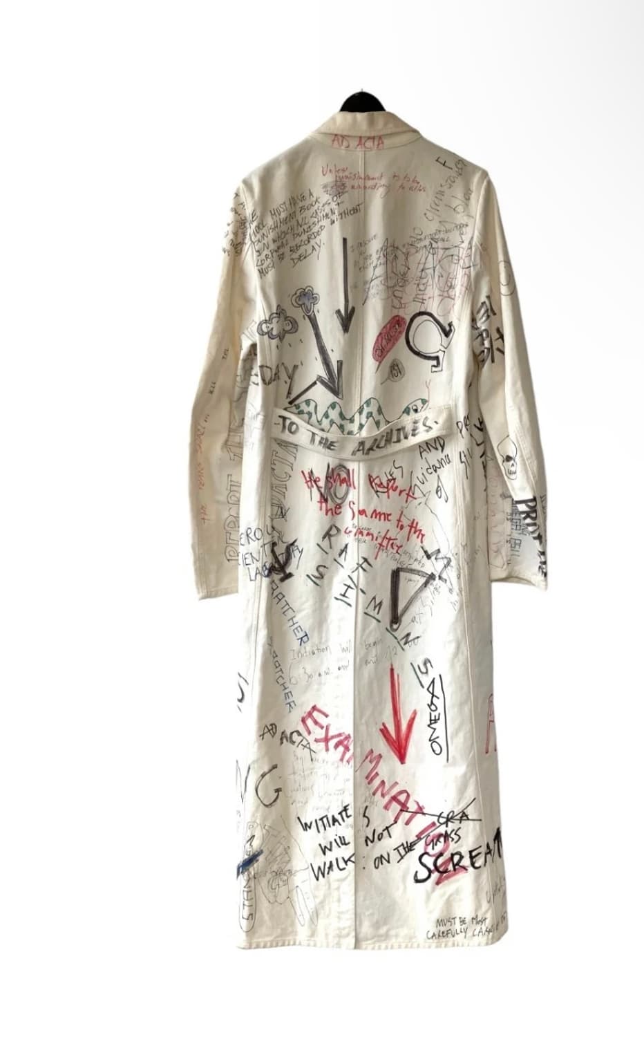 라프시몬스 그래피티 랩 코트  상품이미지2