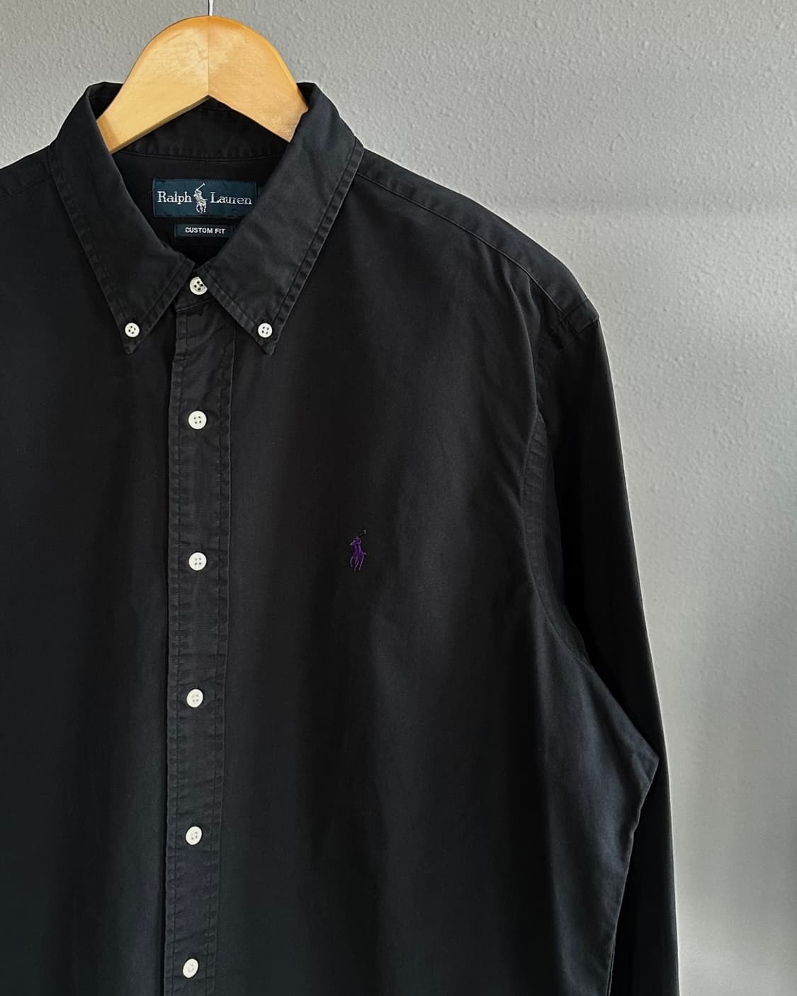 [L]폴로 랄프로렌 커스텀핏 블랙 셔츠 상품이미지2