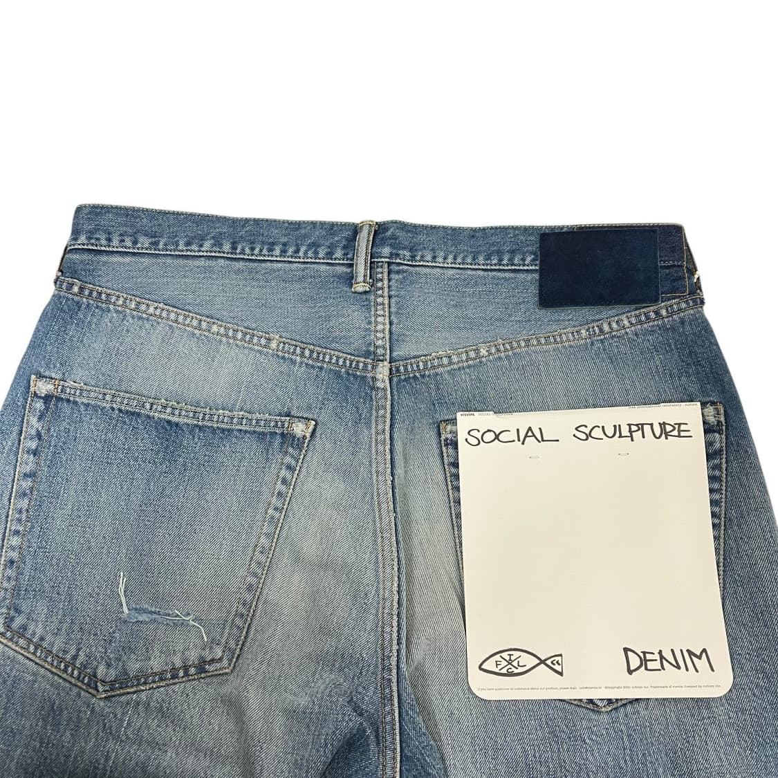 25ss SOCIAL SCULPTURE 01 WIDE DAMAGED-43 상품이미지9